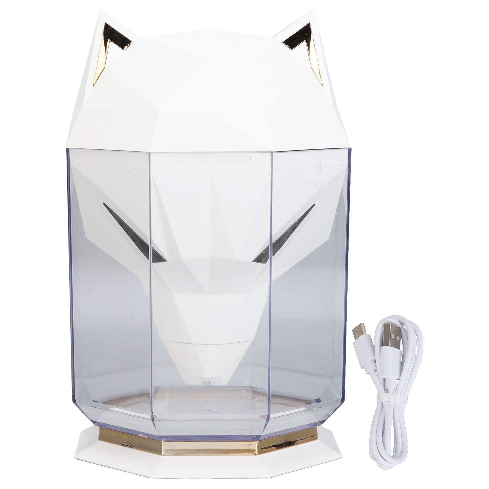Air Humidifier Large Capacity Desktop Separated Electric Water Diffuser for Home Office White - Image 1