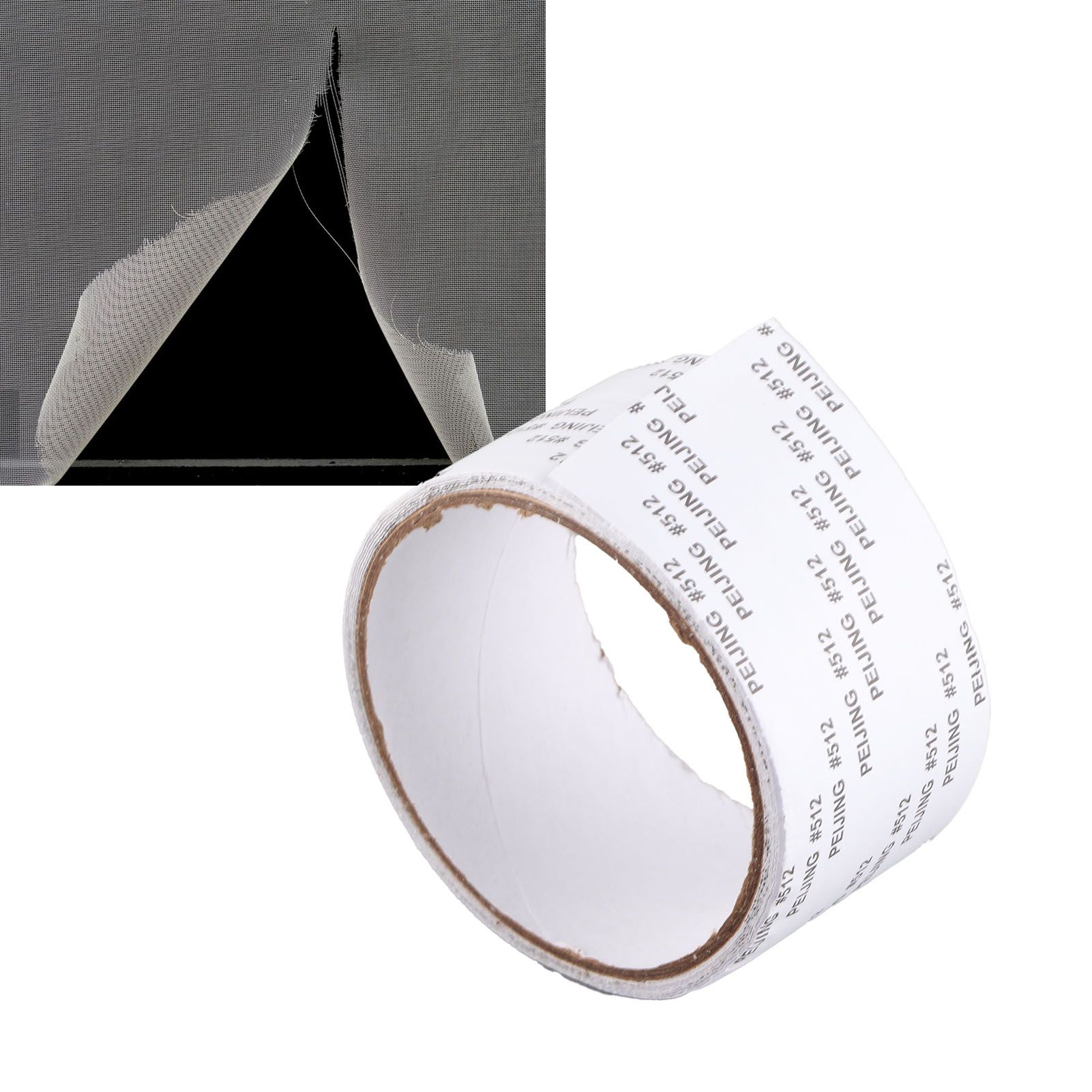 Window Screen Repair Fill Hole Self Adhesive Fine Mesh Screen Tape Mesh Repair for Mosquito Repellent 5cmx2m/2.0x78.7in White - Image 6