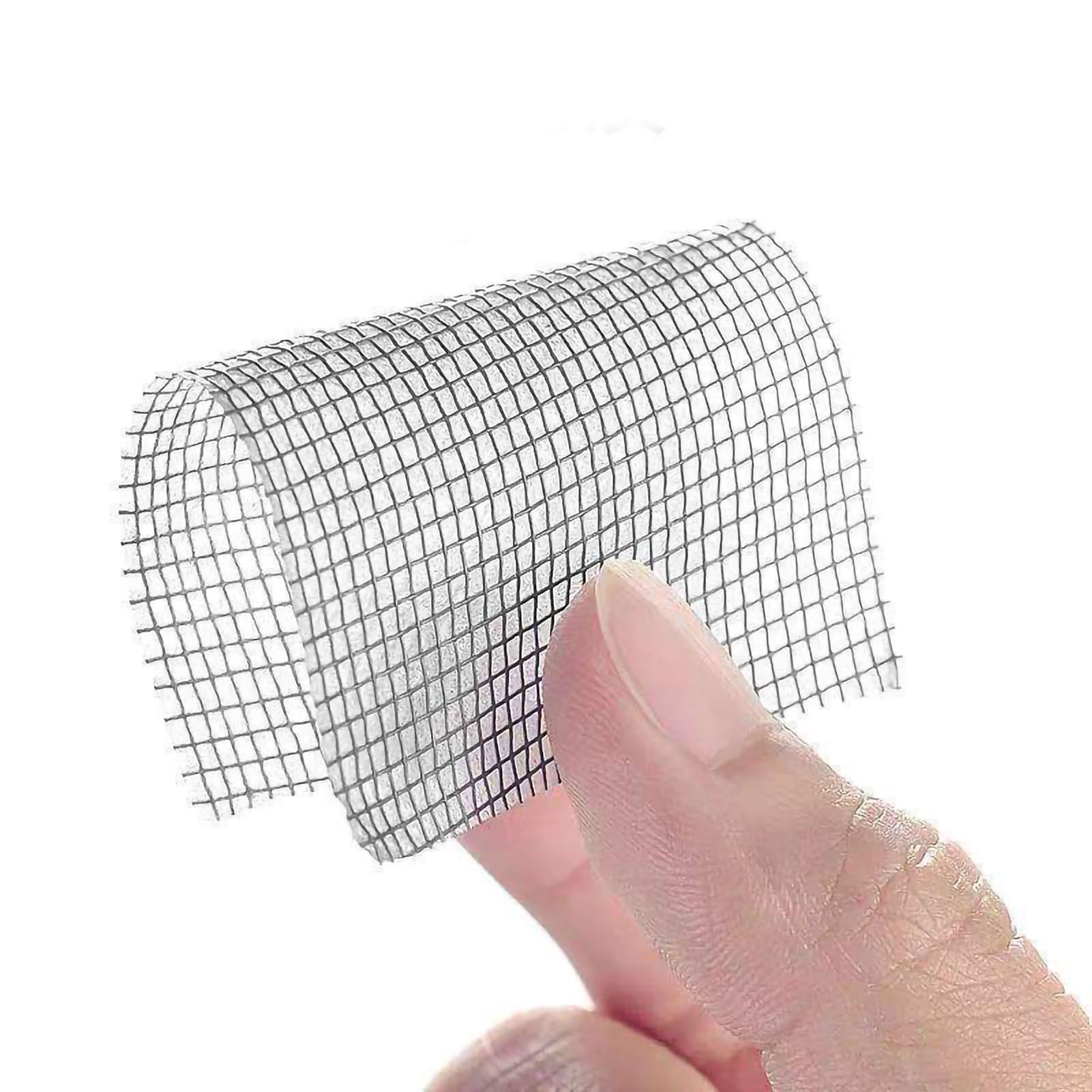 Window Screen Repair Fill Hole Self Adhesive Fine Mesh Screen Tape Mesh Repair for Mosquito Repellent 5cmx2m/2.0x78.7in Black - Image 5