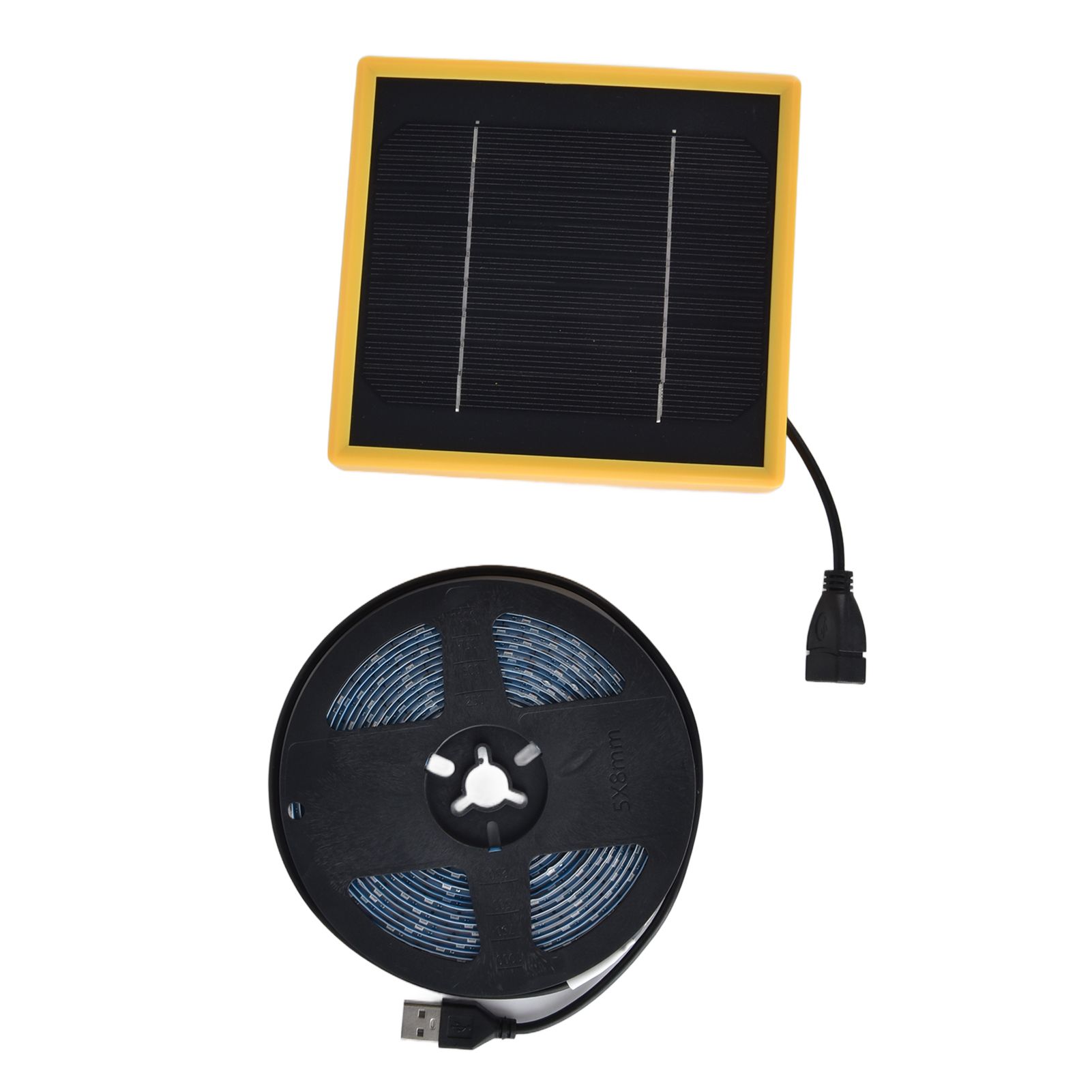 Solar Plant Grow Light Strip Solar Power Full Spectrum 5W LED High Luminous Flux Solar LED Grow Light Strips for Plant 1 Meter / 1.1yd - Image 8
