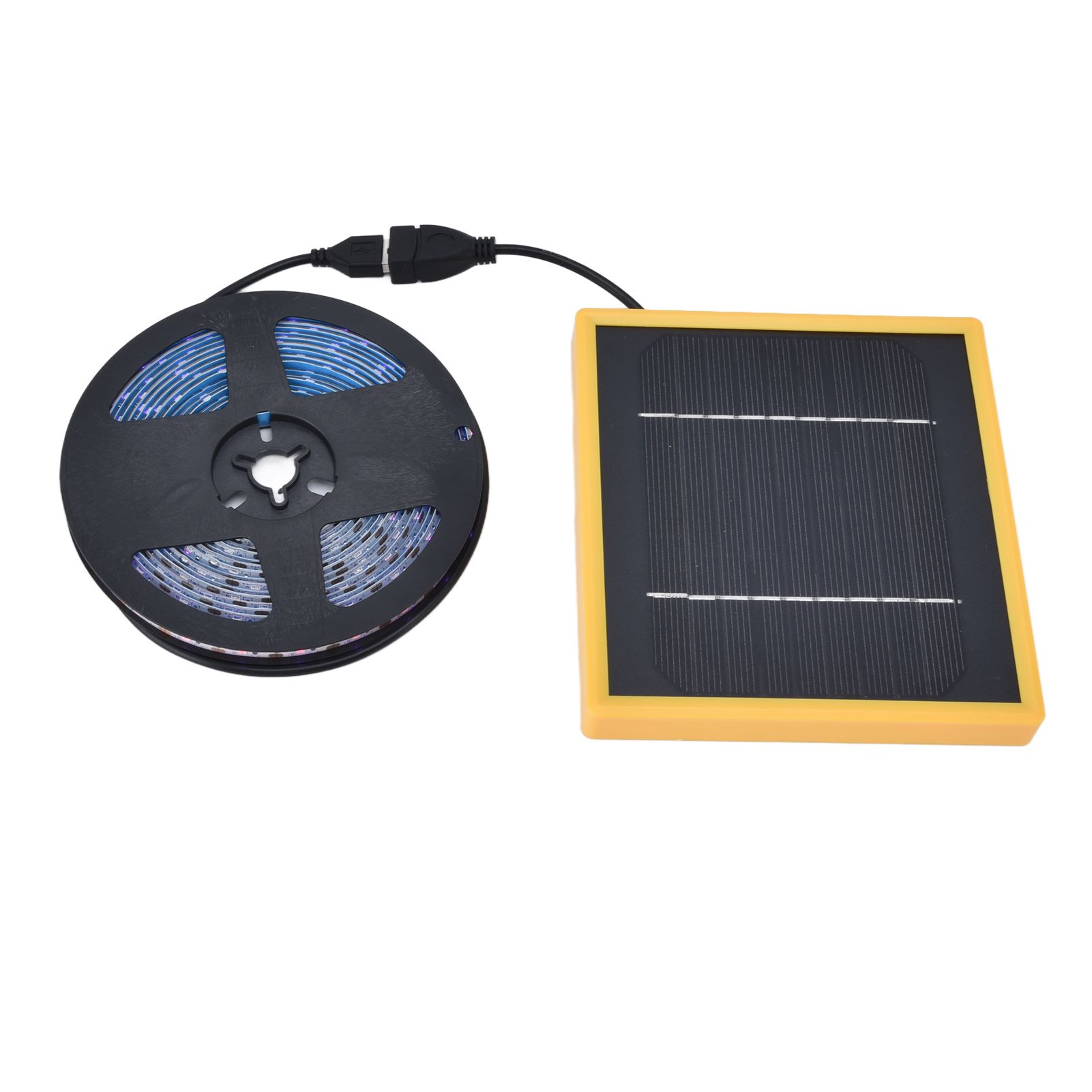 Solar Plant Grow Light Strip Solar Power Full Spectrum 5W LED High Luminous Flux Solar LED Grow Light Strips for Plant 2 Meters / 2.2yd - Image 7