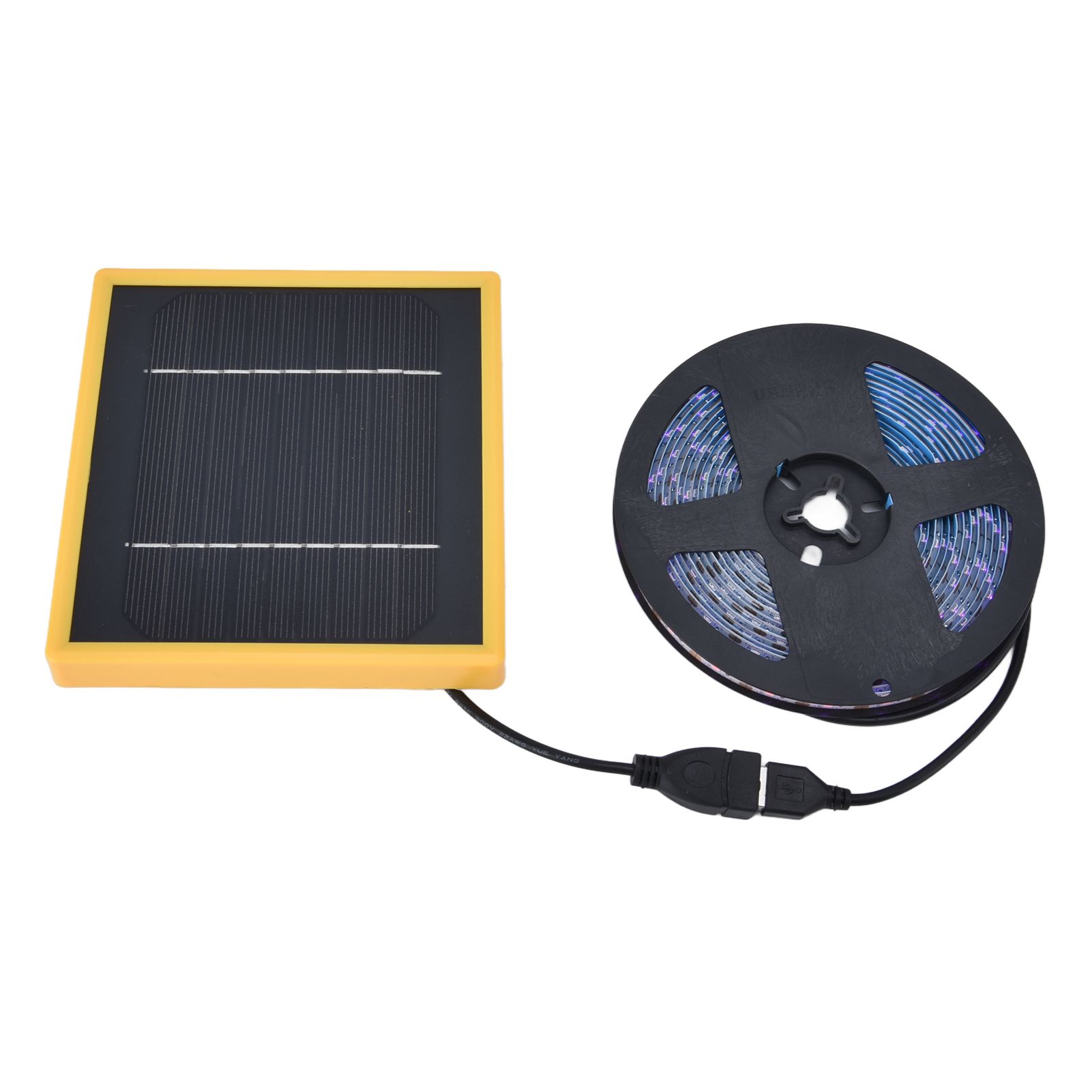 Solar Plant Grow Light Strip Solar Power Full Spectrum 5W LED High Luminous Flux Solar LED Grow Light Strips for Plant 3 Meters / 3.3yd - Image 2