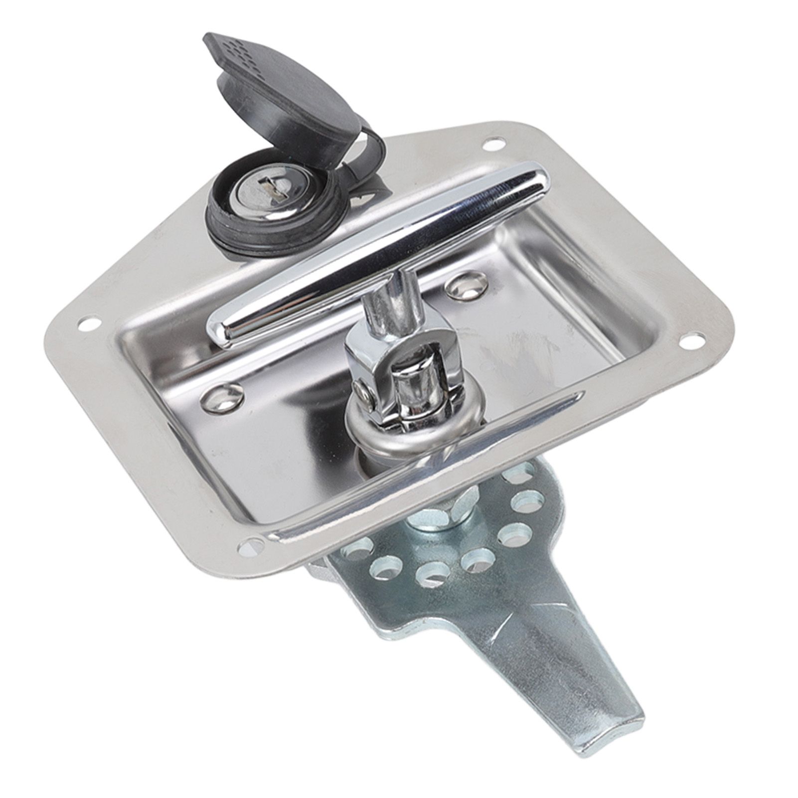 T Handle Latch Stainless Steel Polished Appearance Truck Toolbox Lock Tool Box Latch for Electrical Cabinets Toolboxes - Image 6