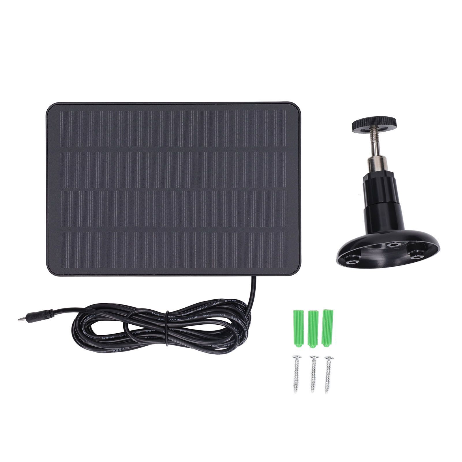 Solar Panel 4W 5V Outdoor Waterproof Weather Resistant Regulable Brackets Low Power Consumption Photovoltaic Panel - Image 1