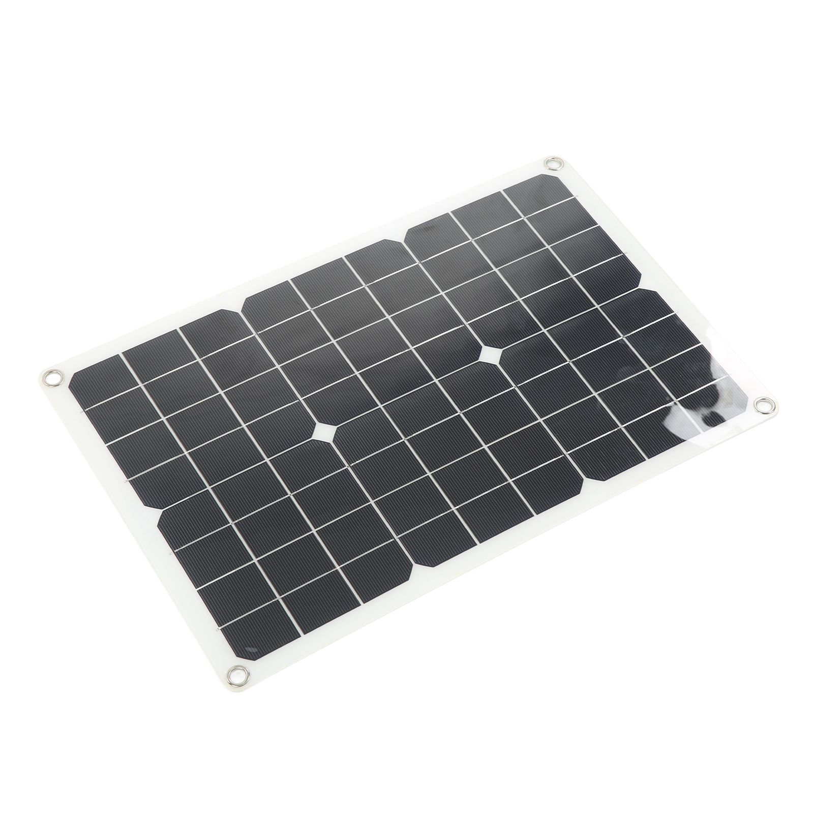 Solar Panel Kit Monocrystalline High Conversion Rate Dual USB Interface Output DIY Solar Panel for Hiking Camping 20W 5V - Image 5