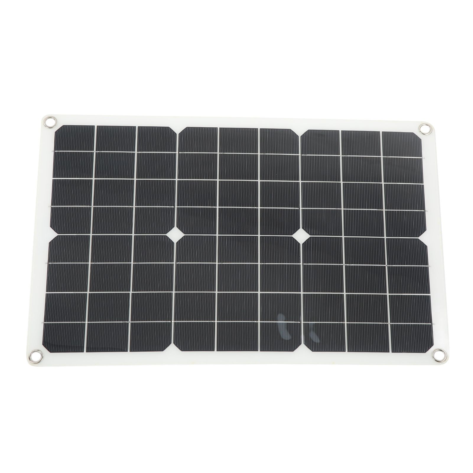 Solar Panel Kit Monocrystalline High Conversion Rate Dual USB Interface Output DIY Solar Panel for Hiking Camping 20W 5V - Image 7