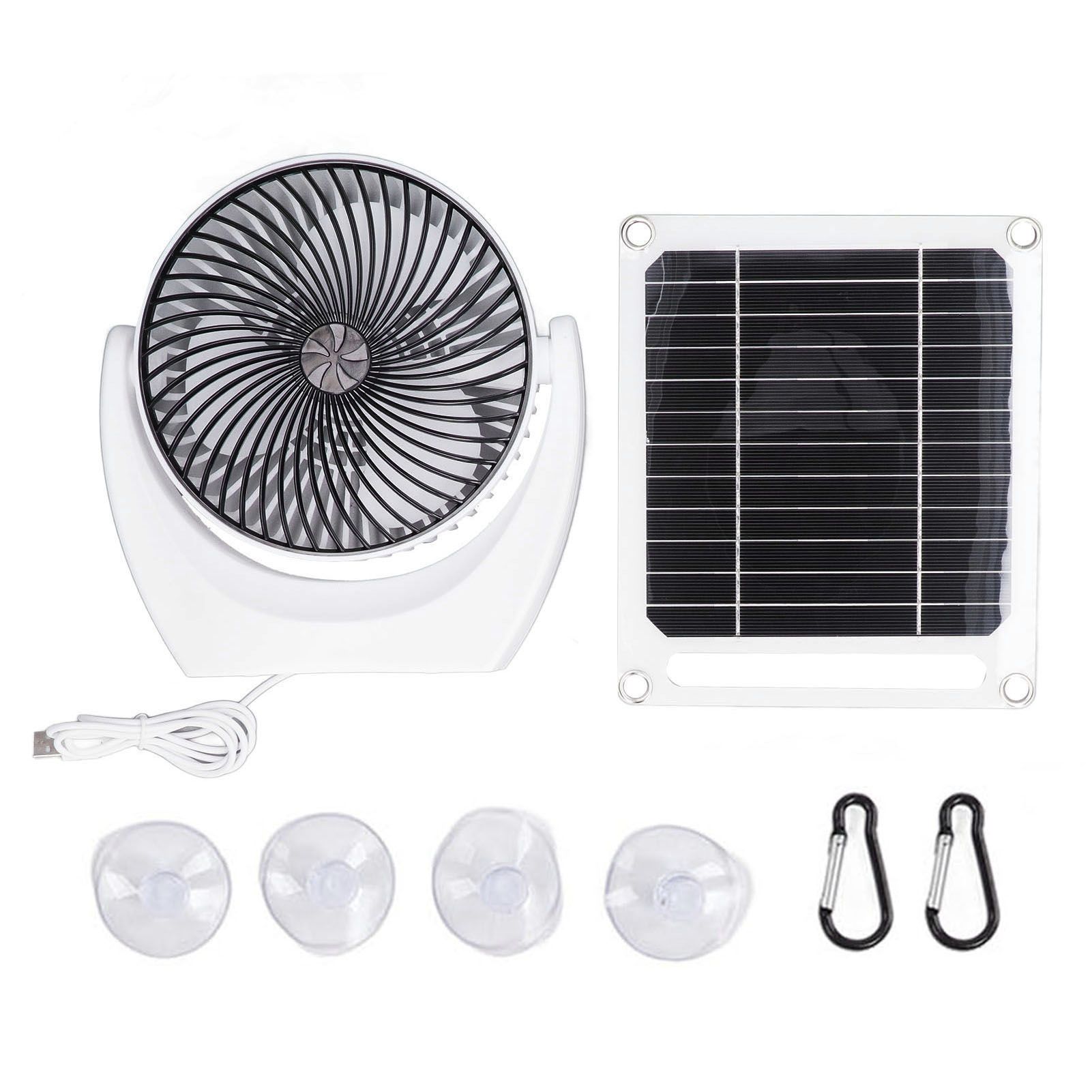 4.5W 5V Solar Panel Powered Fan Stable Convenient Output Efficiency Light Weight 6W 5V Solar Panel - Image 1