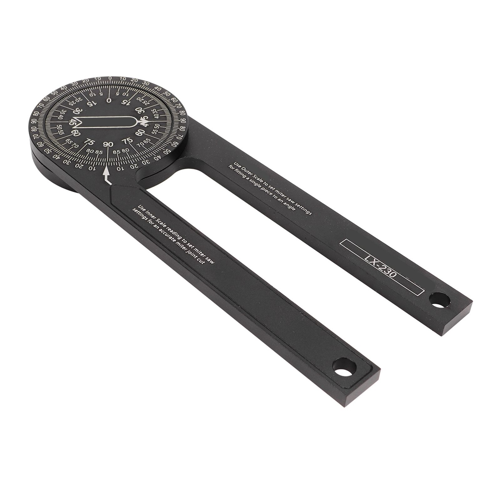 Miter Saw Protractor 360 Degrees Miter Angle Finder Woodworking Positioning Protractor - Image 2