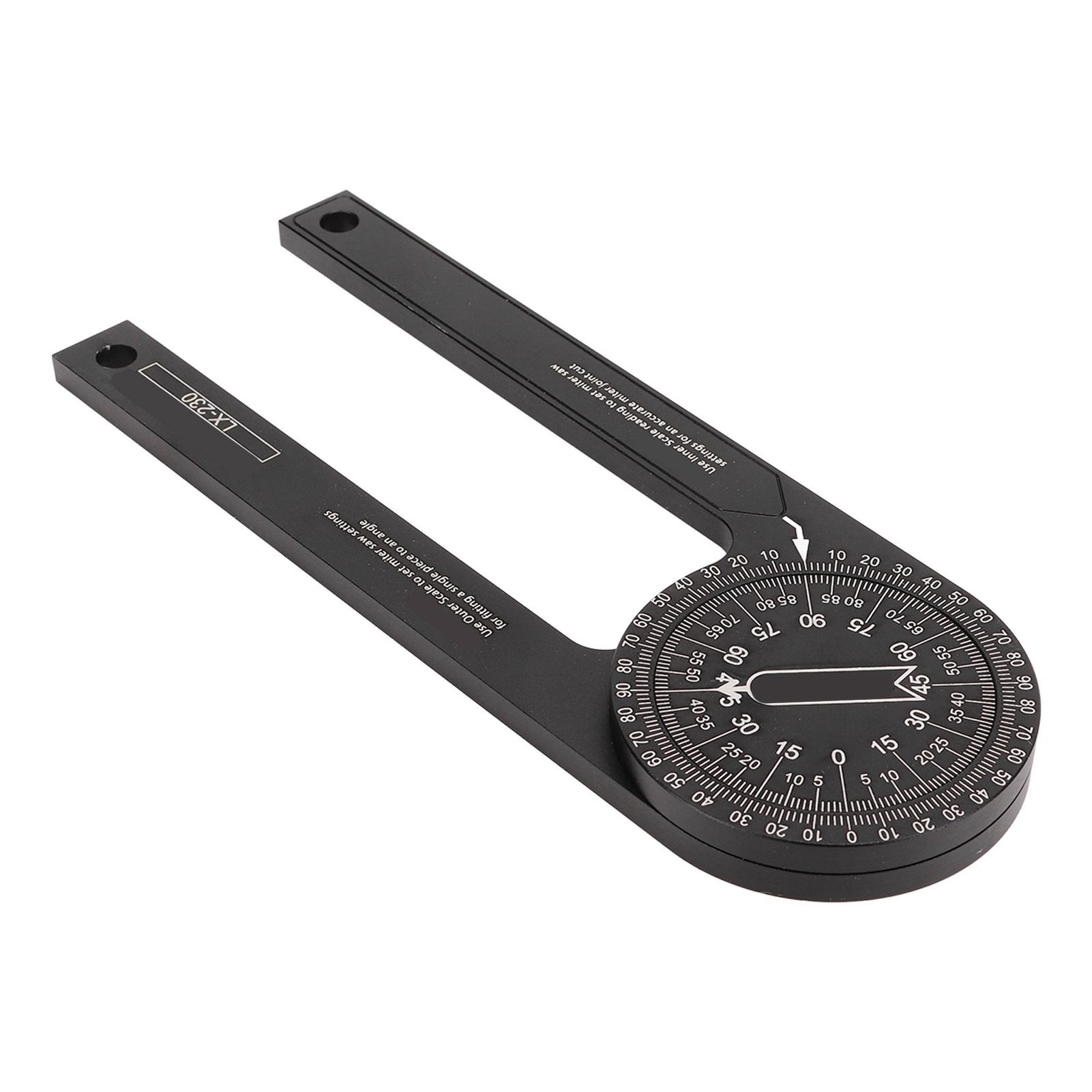 Miter Saw Protractor 360 Degrees Miter Angle Finder Woodworking Positioning Protractor - Image 4