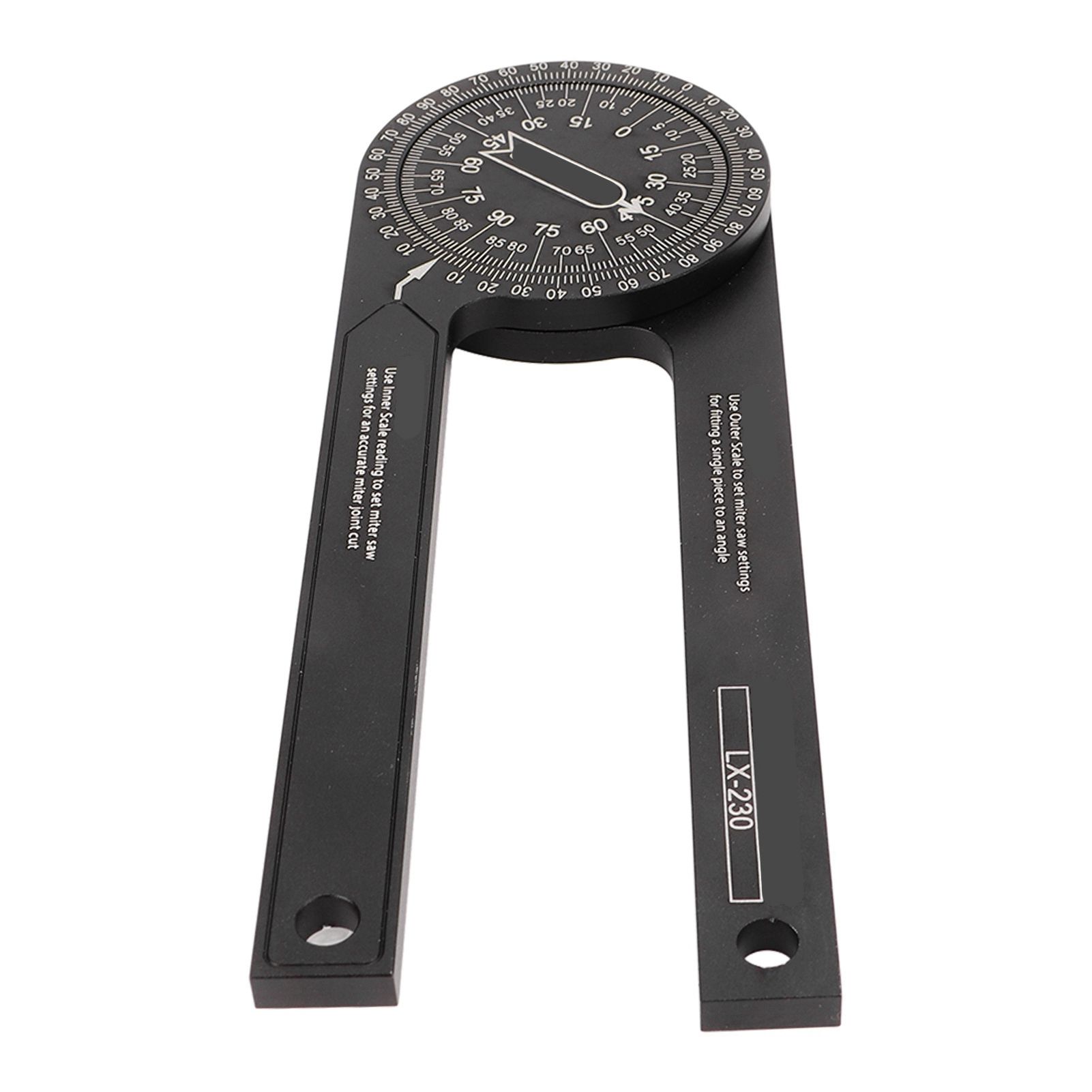 Miter Saw Protractor 360 Degrees Miter Angle Finder Woodworking Positioning Protractor - Image 6