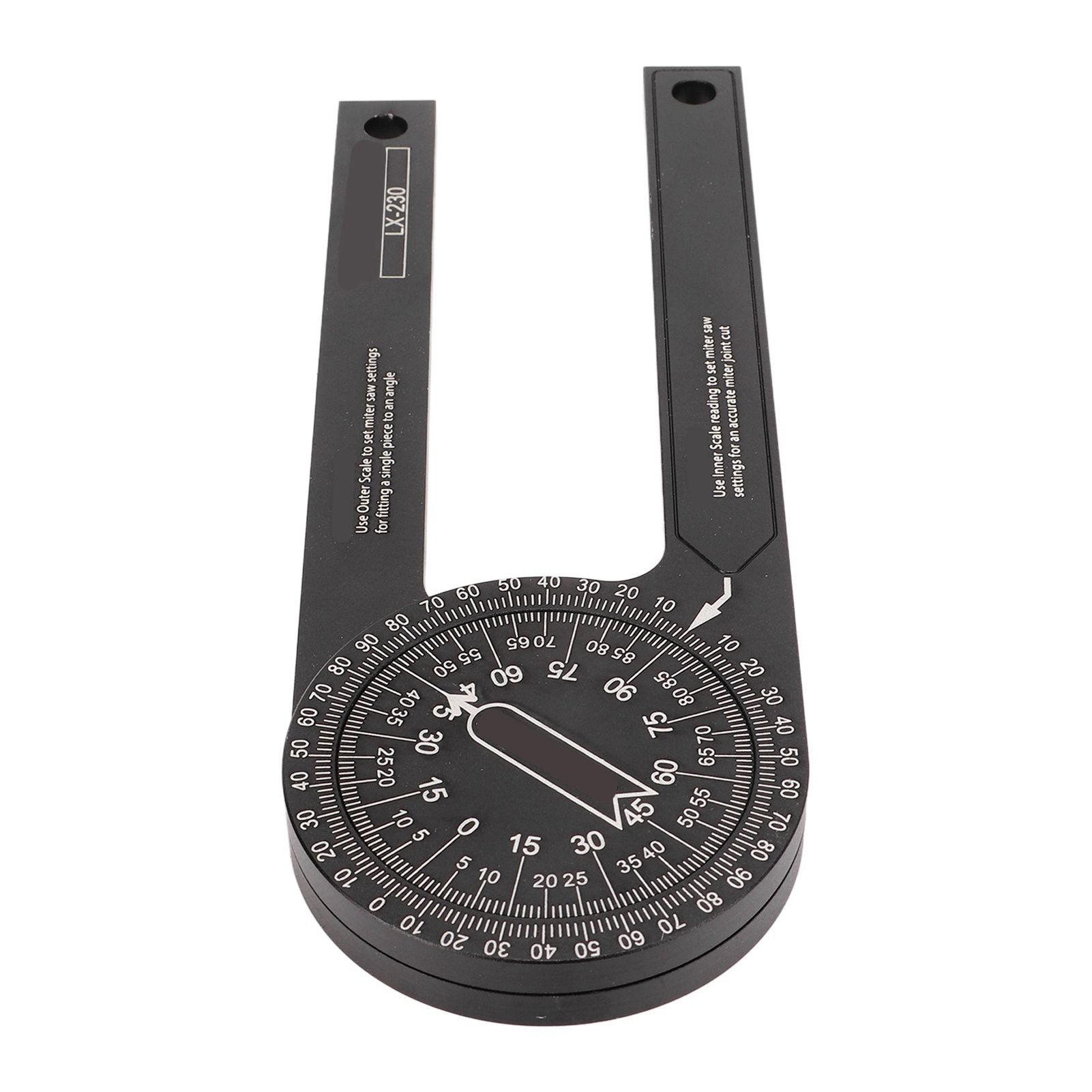 Miter Saw Protractor 360 Degrees Miter Angle Finder Woodworking Positioning Protractor - Image 7