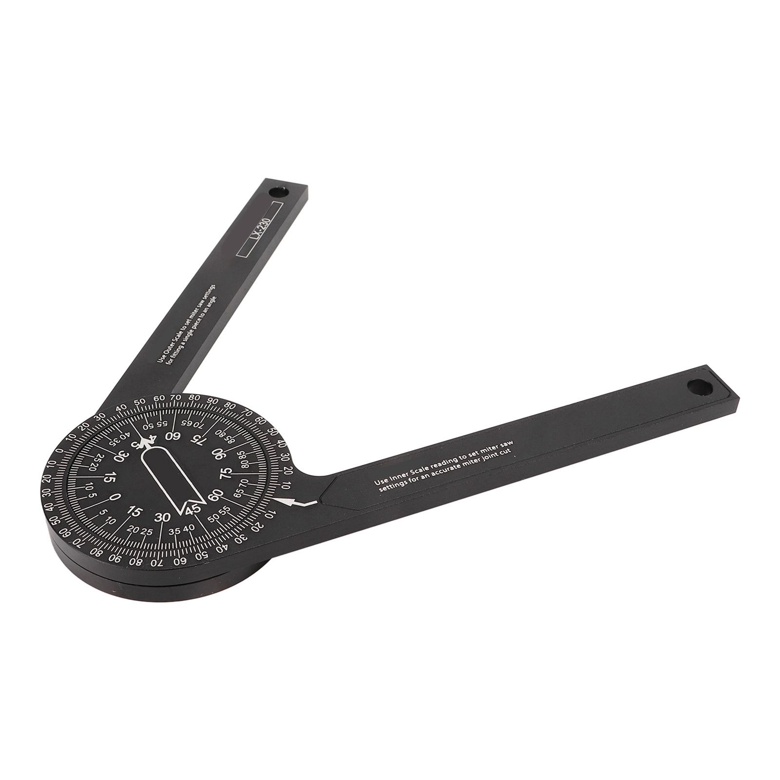 Miter Saw Protractor 360 Degrees Miter Angle Finder Woodworking Positioning Protractor - Image 8