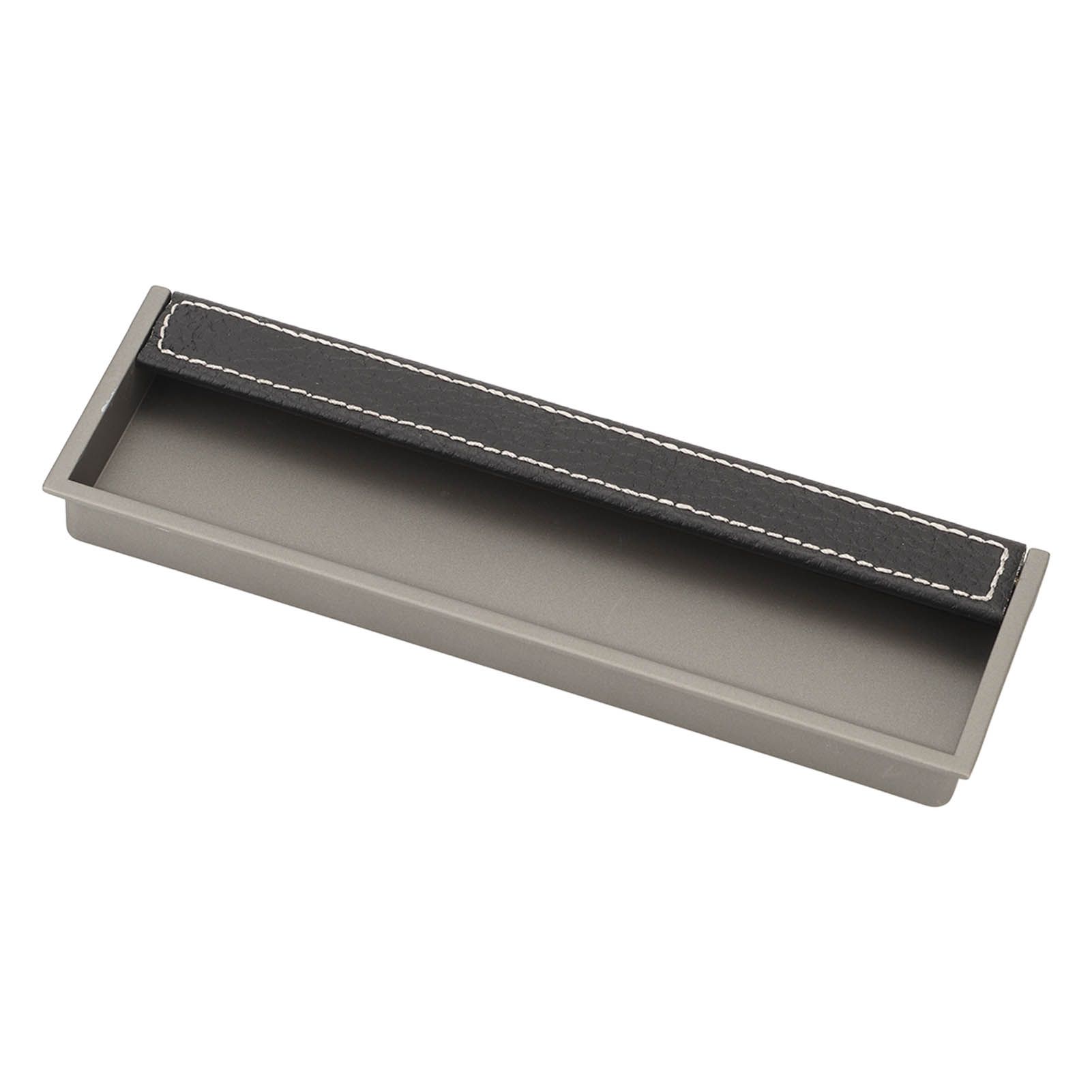 Wardrobe Handle Embedded Door Cabinet Handle Sliding Door Concealed Cabinet Drawer Handle Black - Image 2