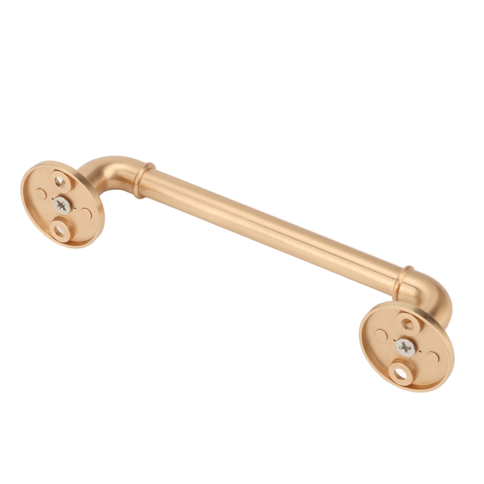 Gate Pull Handle Zinc Alloy Retro Round Base Furniture Hardware for Door Drawer Cabinet Wardrobe Closet Gold - Image 2