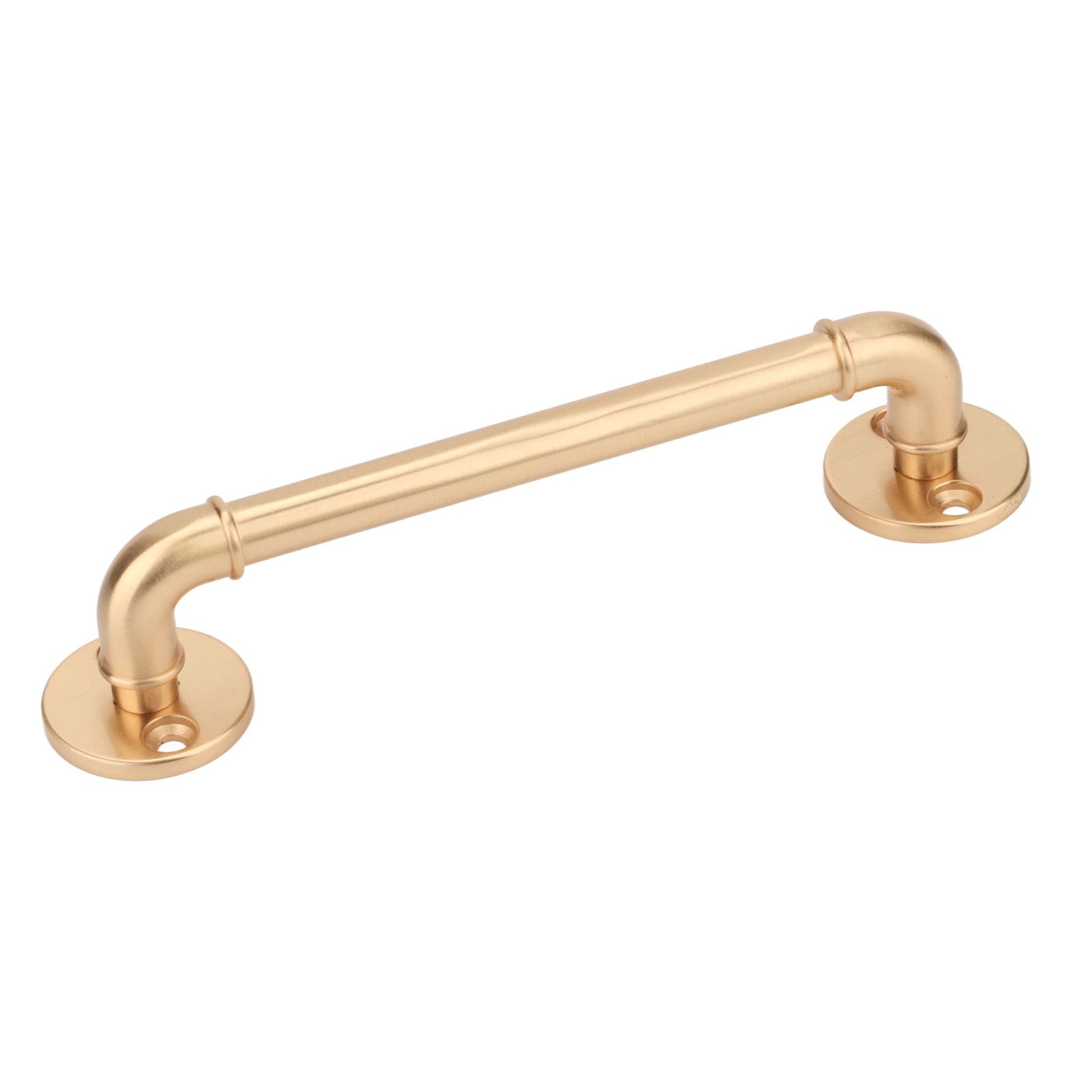 Gate Pull Handle Zinc Alloy Retro Round Base Furniture Hardware for Door Drawer Cabinet Wardrobe Closet Gold - Image 4
