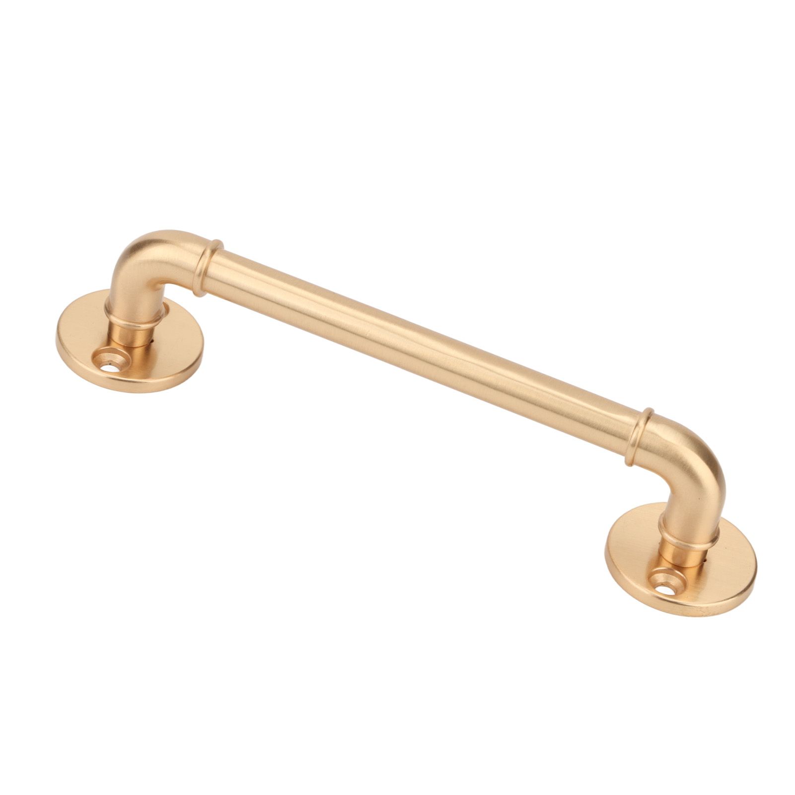 Gate Pull Handle Zinc Alloy Retro Round Base Furniture Hardware for Door Drawer Cabinet Wardrobe Closet Gold - Image 5