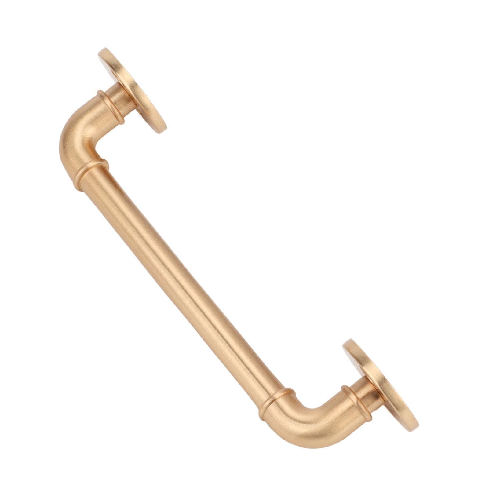 Gate Pull Handle Zinc Alloy Retro Round Base Furniture Hardware for Door Drawer Cabinet Wardrobe Closet Gold - Image 8