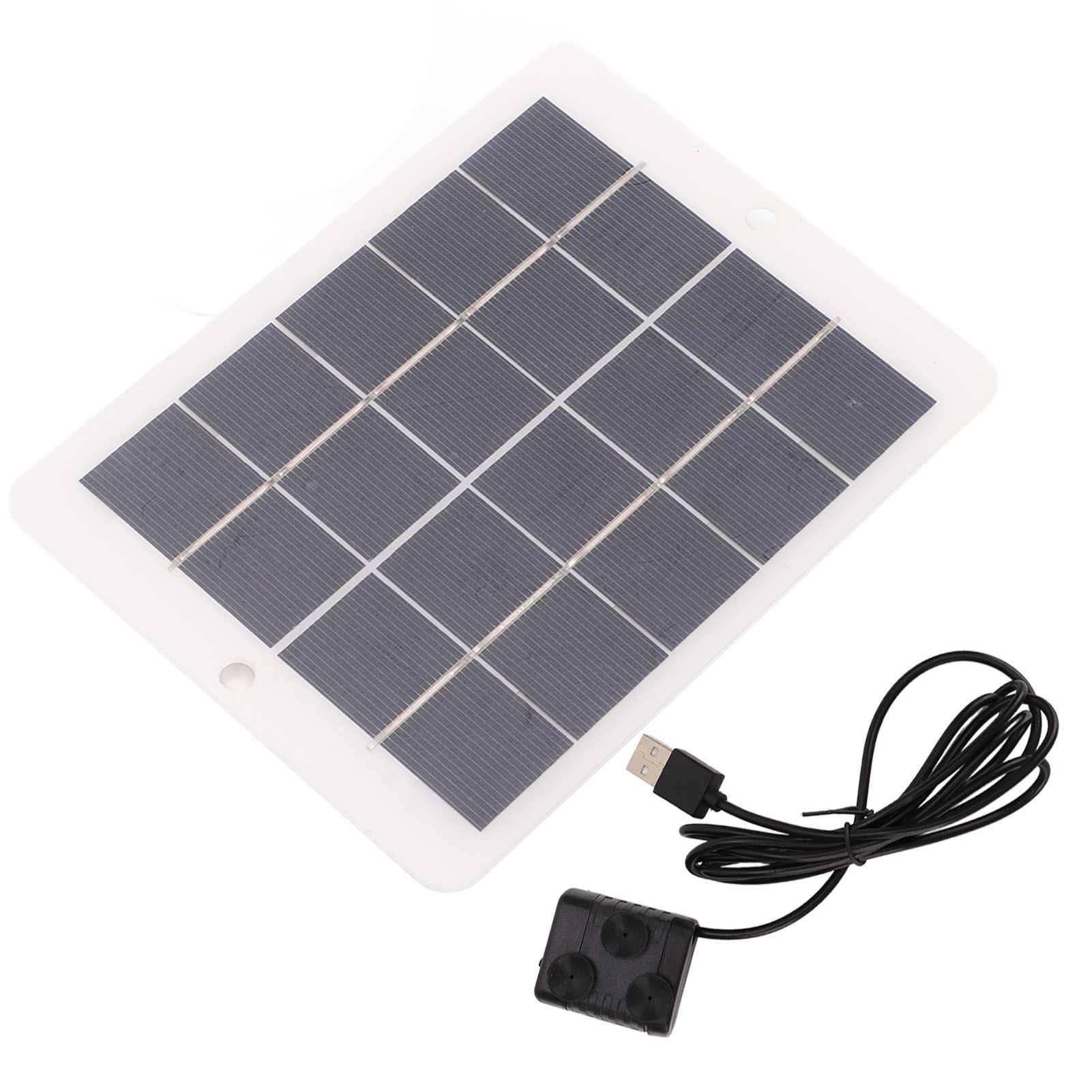 3W 5V Solar Water Pump Solar Fountain Outdoor Landscape DC Fountain for Bird Bath Ponds Garden - Image 2