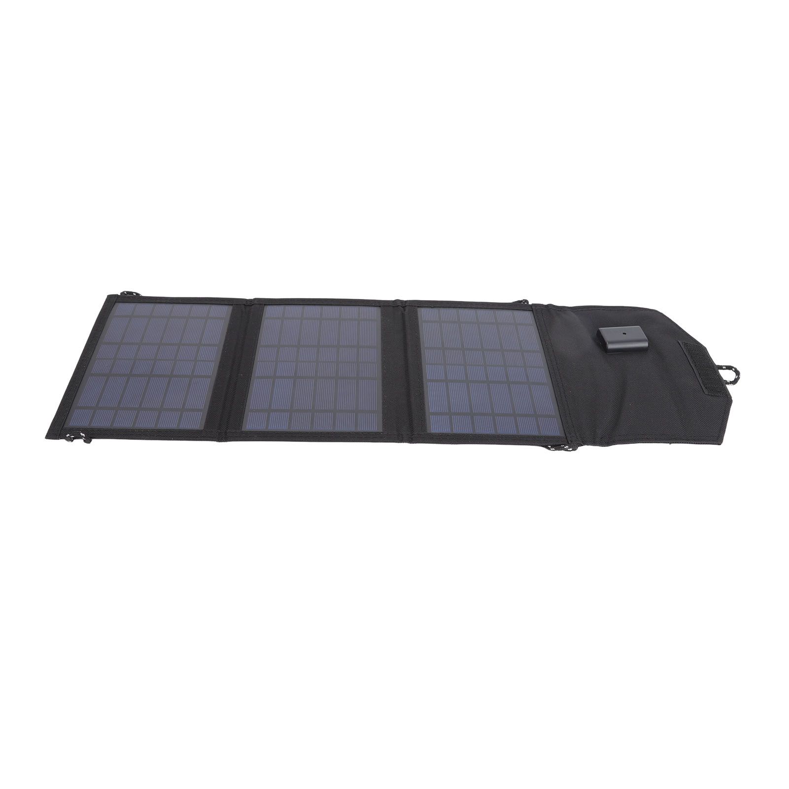 Solar Charger Portable Foldable Polysilicon Solar Power Bank with Hooks for Camping 10.5W 5V - Image 6