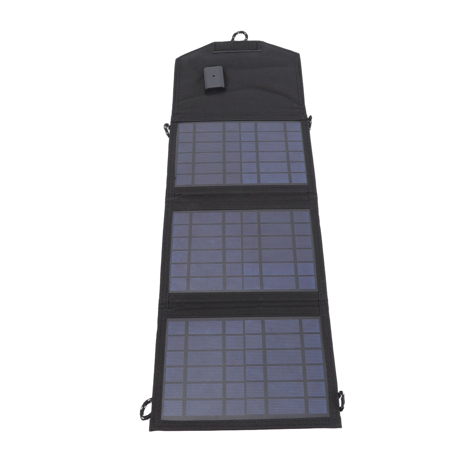 Solar Charger Portable Foldable Polysilicon Solar Power Bank with Hooks for Camping 10.5W 5V - Image 8