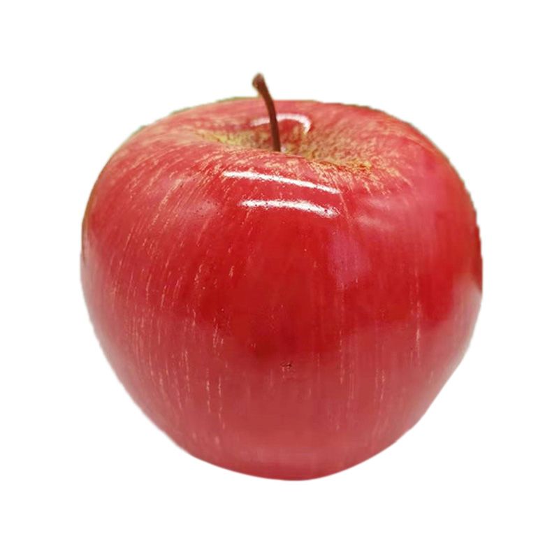 Artificial Fruit Simulation Model Foam Fake Fruit Kindergarten Teaching Aids Decorative Props Pink Apple - Image 1