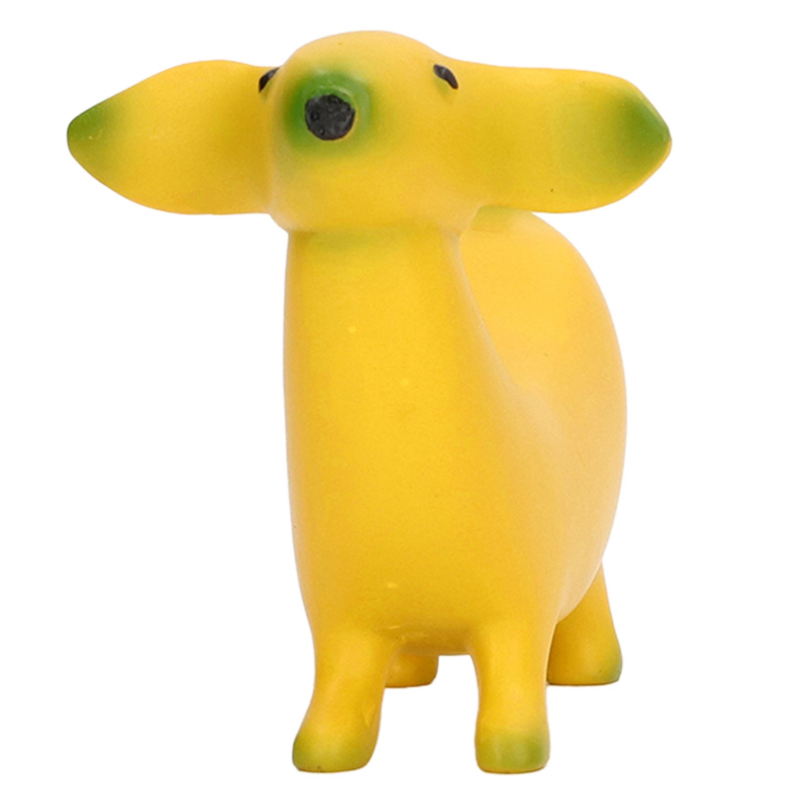 Banana Dog Sculpture Resin Funny Lovely Lightweight Banana Dog Art Decoration for Home Desktop M 13x8cm/5.1x3.1in - Image 5