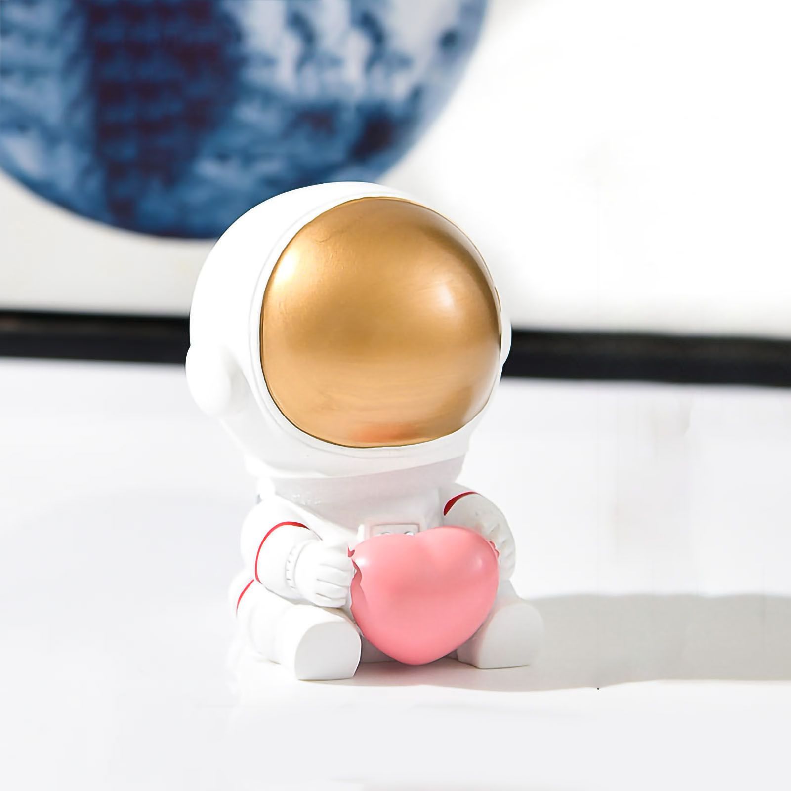 Astronaut Ornaments Space Traveler Sculpture Statue Model for Home Bookcase Desktop Decoration Creative Birthday Gift MYY2020-11A - Image 6
