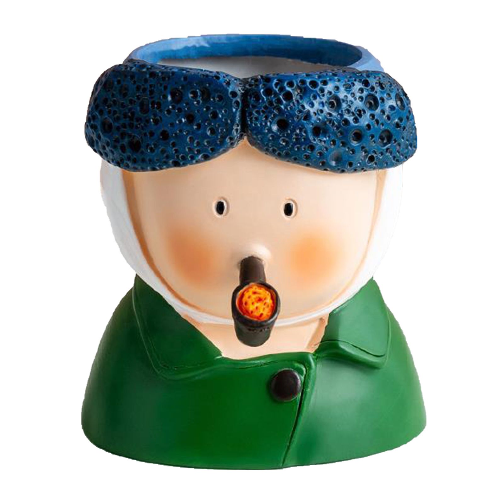Cute Desktop Pen Holder Resin Cartoon Beautiful Desktop Stationery Organizers for Pencil Pen Van Gogh - Image 1