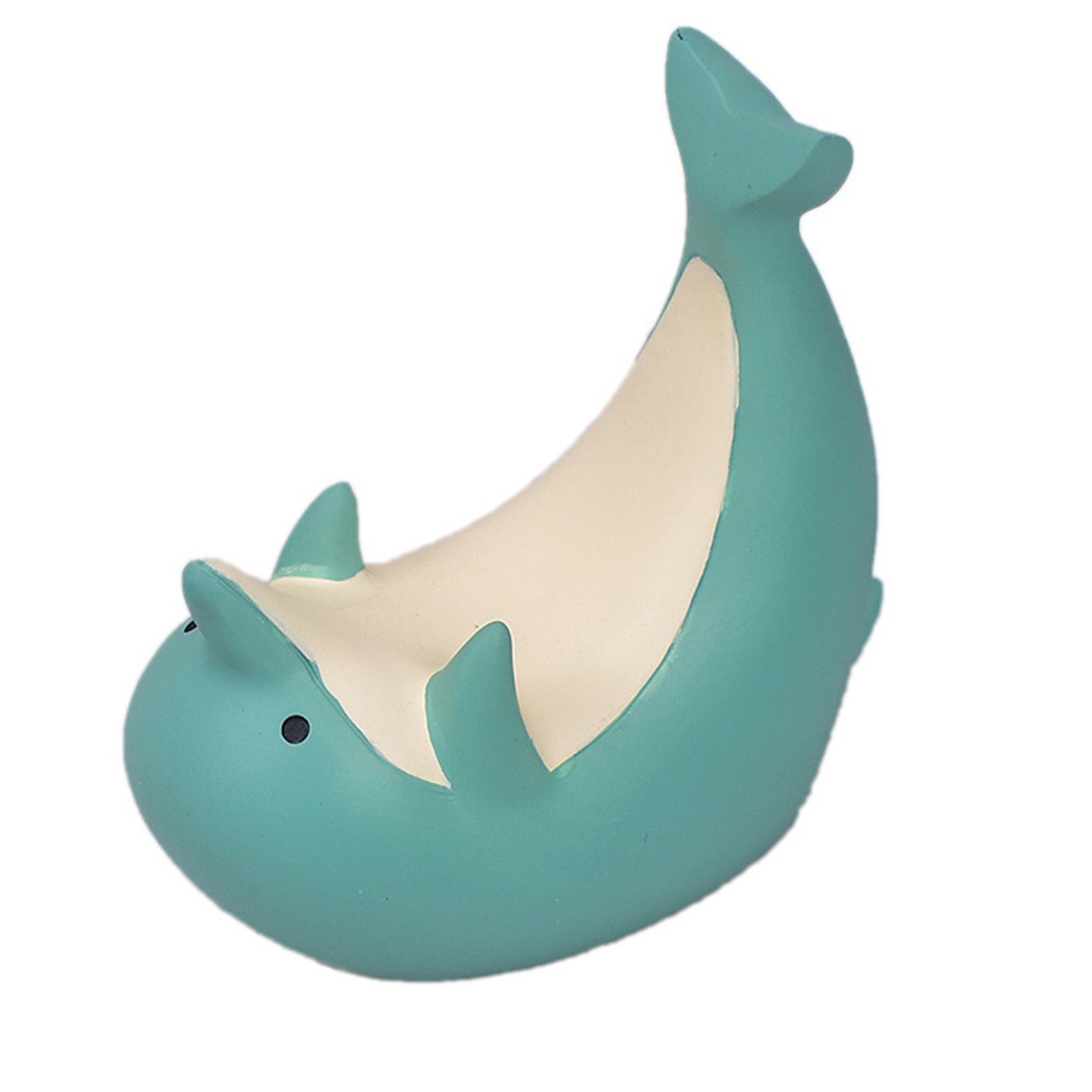 Resin Tablet Desktop Stand Cute Comfortable Portable Desktop Cell Phone Stand Holder for Watching Dramas Dolphin - Image 1