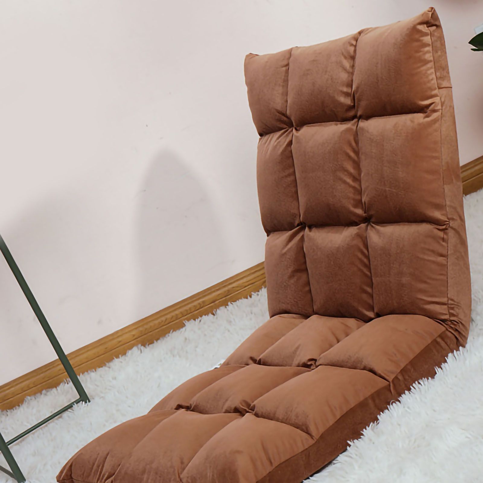Floor Seat Sofa Chair Foldable Adjustable Floor Chair Sofa Bed Beanbag for Gaming Sleeping Relaxing Reading Coffee - Image 3