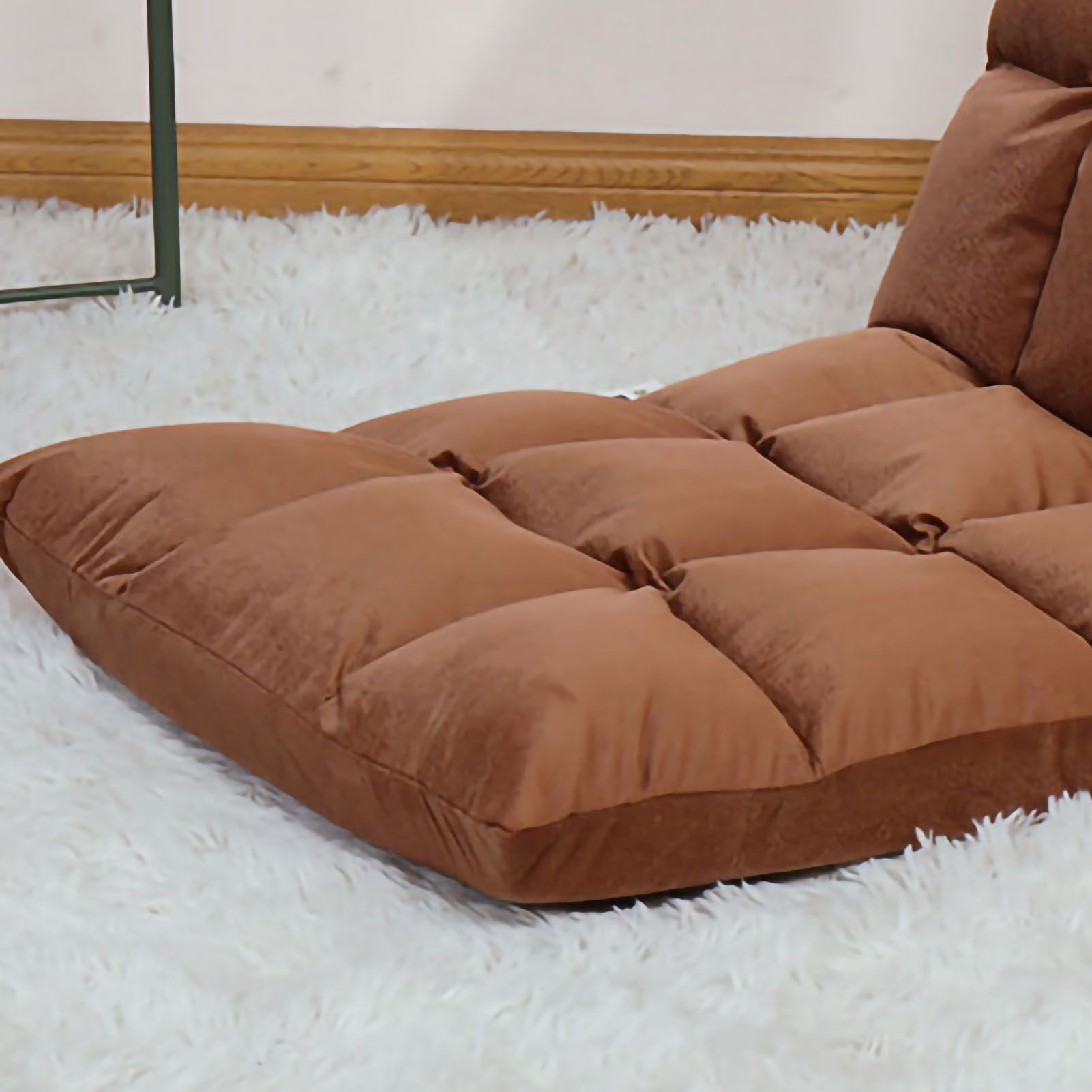 Floor Seat Sofa Chair Foldable Adjustable Floor Chair Sofa Bed Beanbag for Gaming Sleeping Relaxing Reading Coffee - Image 5