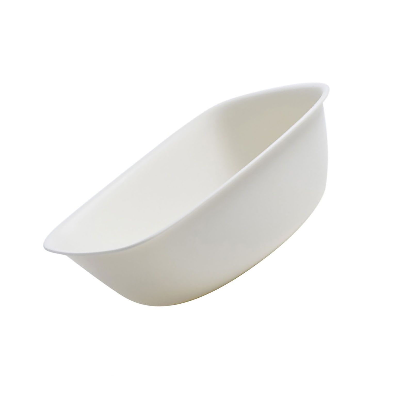 Household Plastic Wash Basin Dormitory Cute Square Laundry Basin Washbasin for Dishing Small White - Image 3