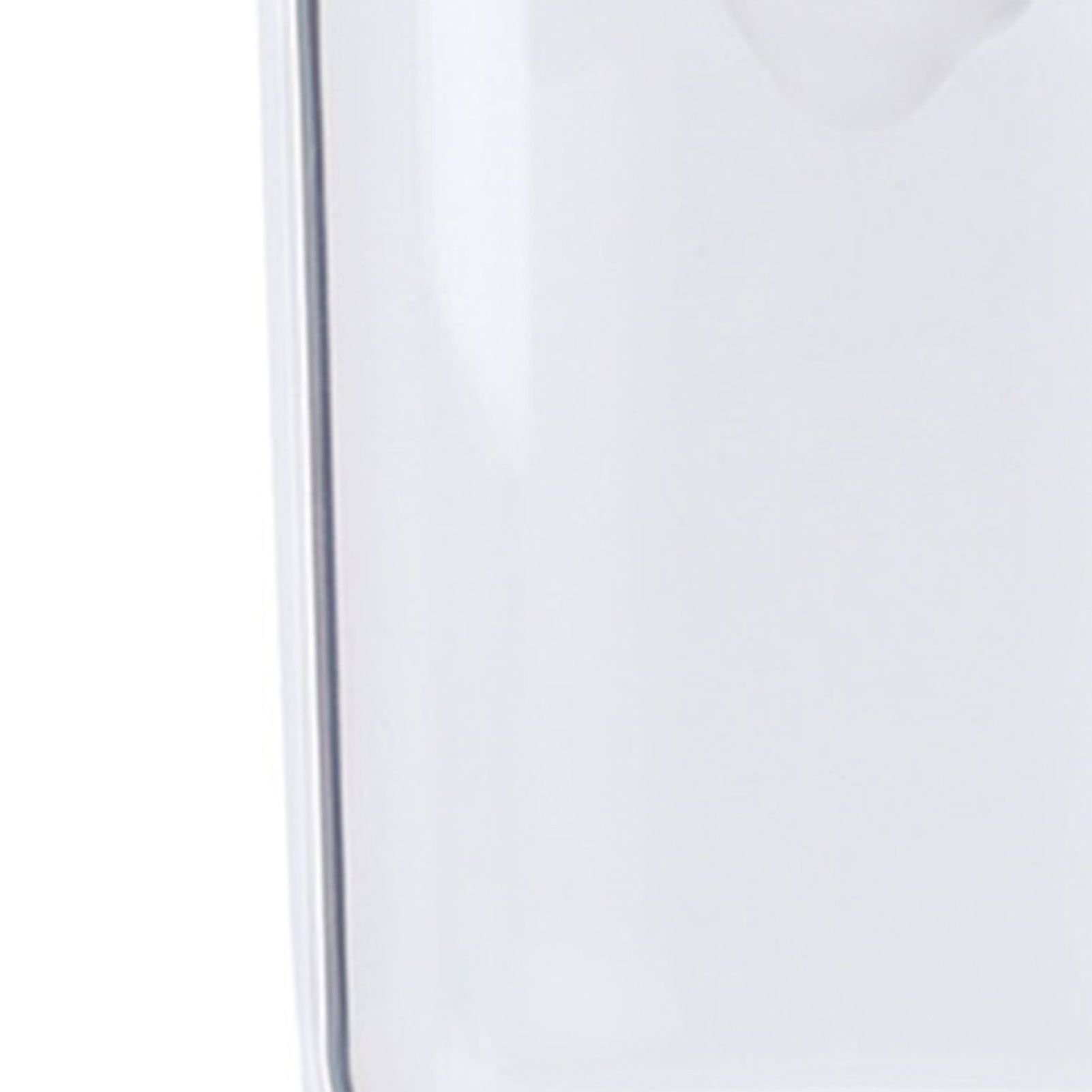 Bathroom Containers Multifunction Transparent Cotton Swabs Storage Canister with Lid for Home White Bear - Image 3