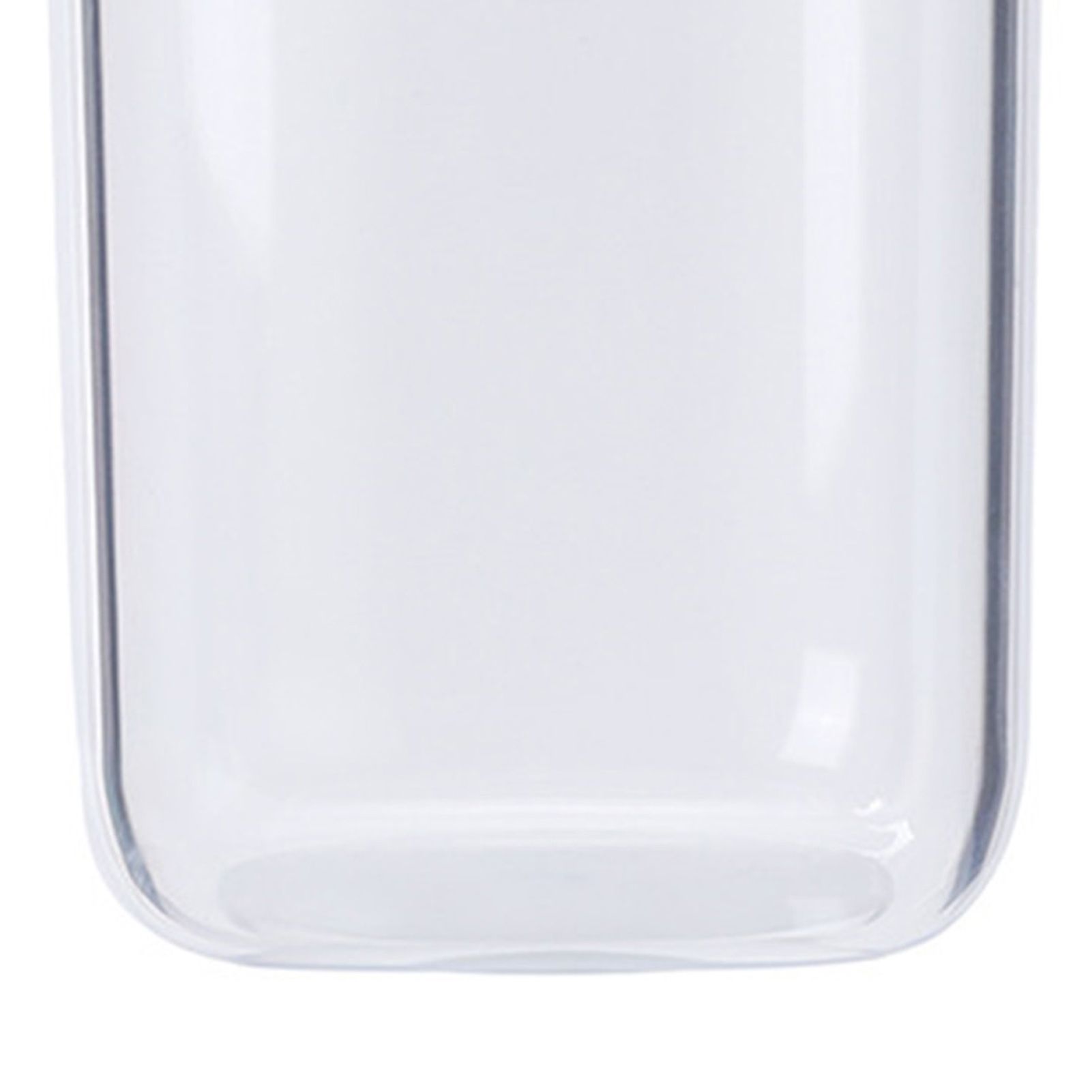 Bathroom Containers Multifunction Transparent Cotton Swabs Storage Canister with Lid for Home White Bear - Image 4