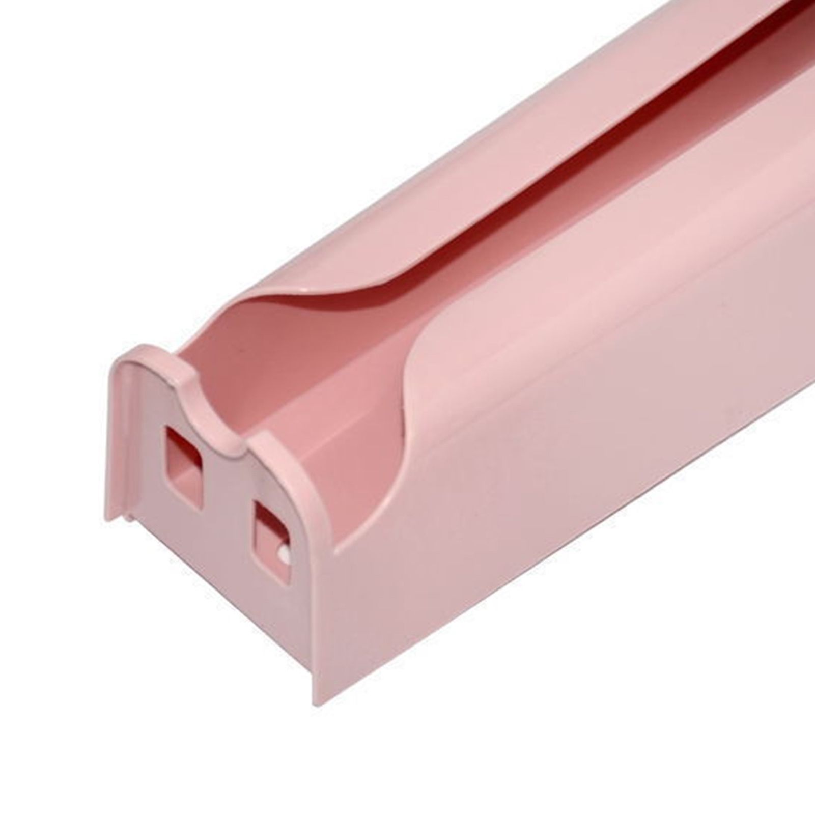 2PCS Wall Mounted Garbage Bag Storage Rack Back Adhesive Organizer Professional for Kitchen Pink 31x10x10cm / 12.2x3.9x3.9in - Image 3