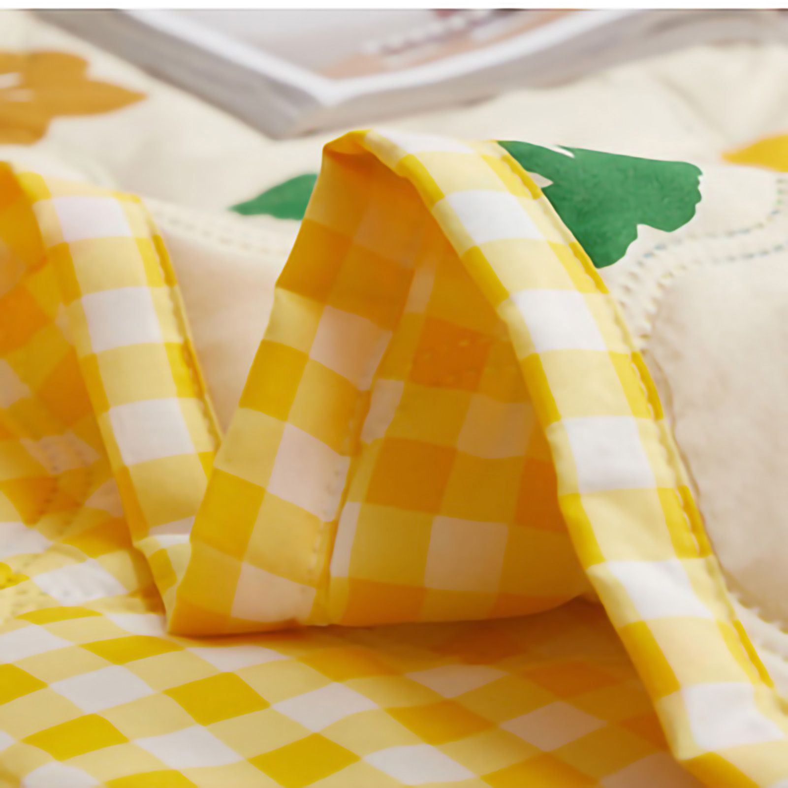 Summer Air Conditioner Quilt Machine Washable Soft Breathable Portable Air Conditioner Blanket Summer Comforter Sunflower Open 150x200cm - Image 2