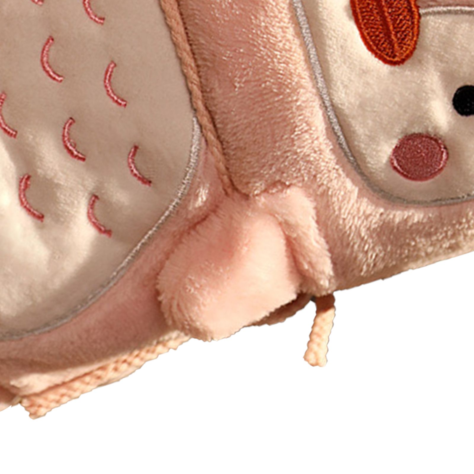 Flannel Blanket Cute Animal Shape Soft Skin Friendly Portable Nap Blanket for Sofa Bed Office Dormitory Pink Penguin 80x100cm / 31.5x39.4in - Image 5
