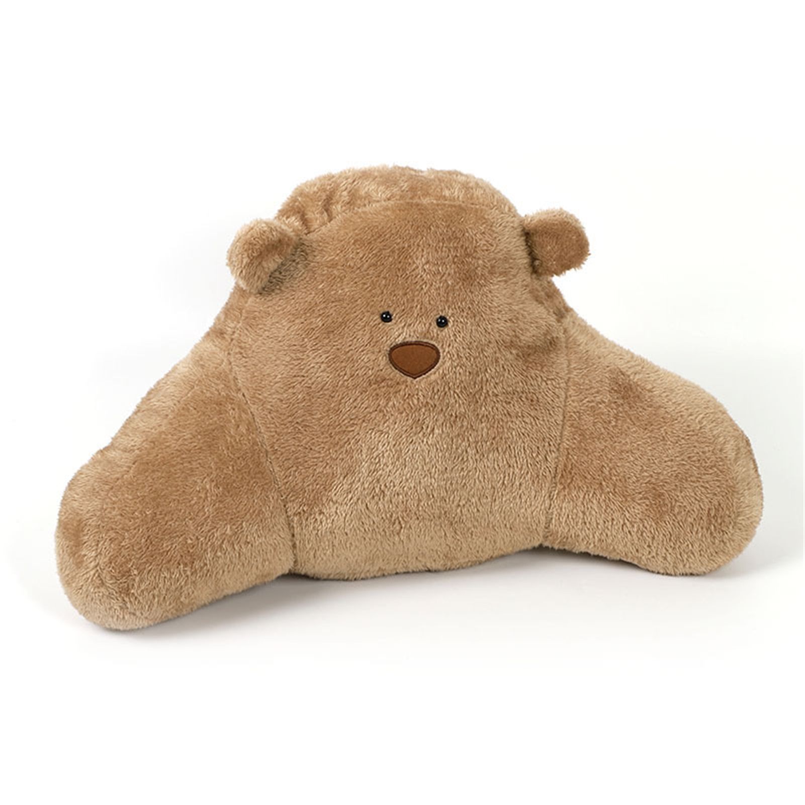 Car Pillow Cute Bear Style Plush Material Soft Comfortable Relieving Stress Car Interior Supplies for Drivers Arm Bear Brown Waist Support - Image 3