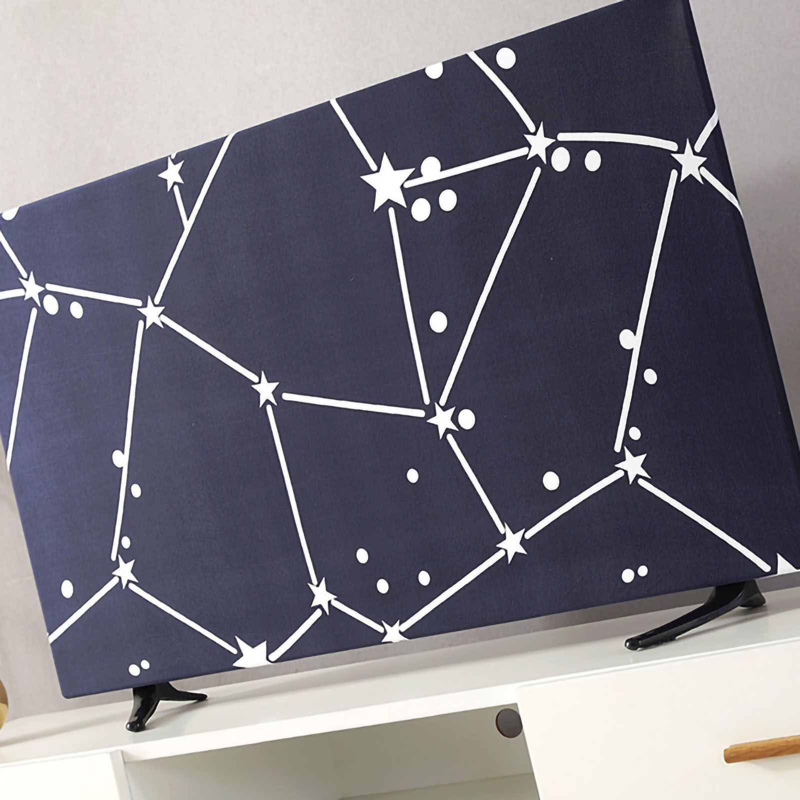 TV Cover Weatherproof Dustproof Universal Elastic Hanging Television Protector for Home Type 3 50in - Image 2