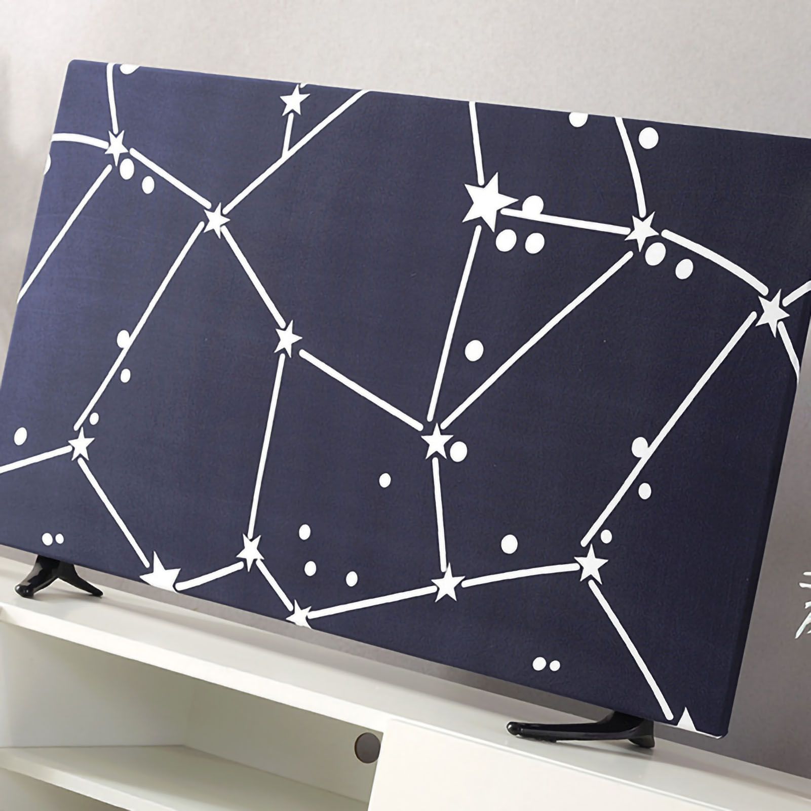 TV Cover Weatherproof Dustproof Universal Elastic Hanging Television Protector for Home Type 3 65in - Image 3