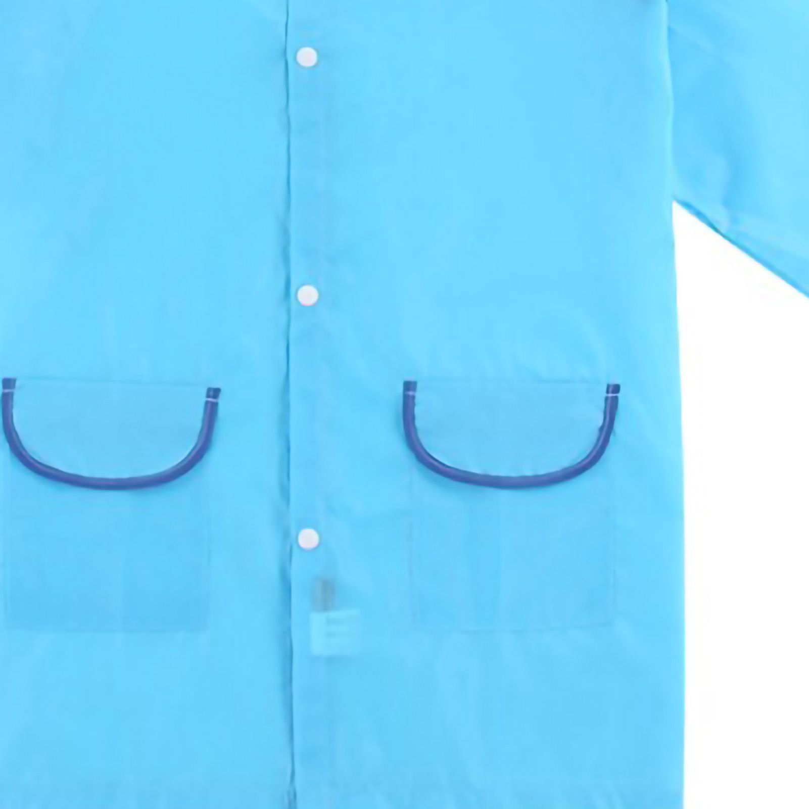 Animal Modeling Children's Raincoat Colorful Cartoon Environmentally Friendly Student Rain Gear Blue - Image 4