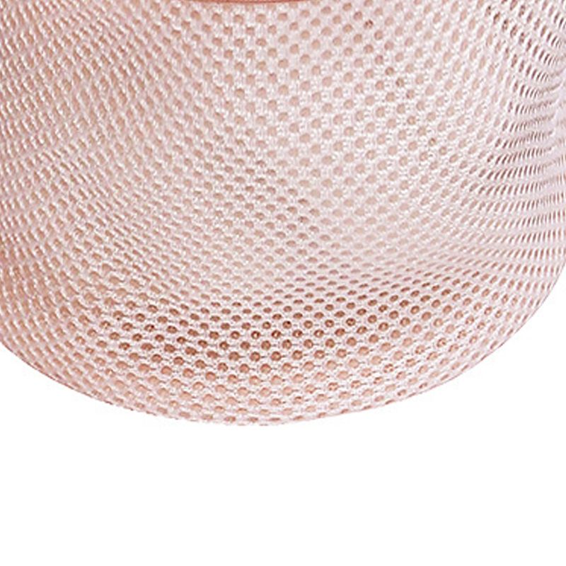 Underwear Wash Bag Bracket Mesh Zipper Underwear Bra Laundry Bag for Machine Washing Dusty Pink Fabric Dusty Pink Zipper - Image 4