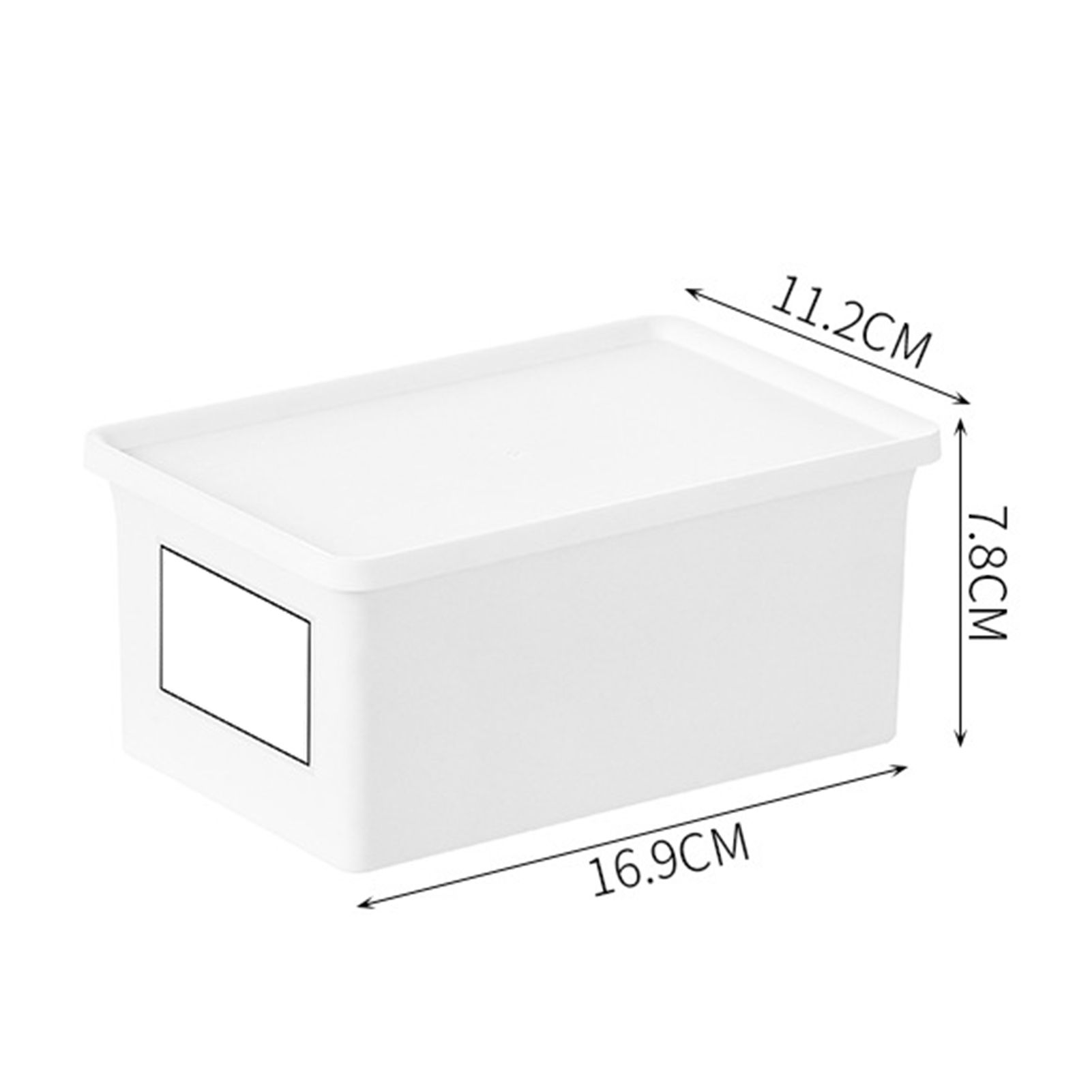 Laundry Powder Container Household Detergent Laundry Bead Laundry Powder Dustproof Storage Box With Cover Short - Image 5