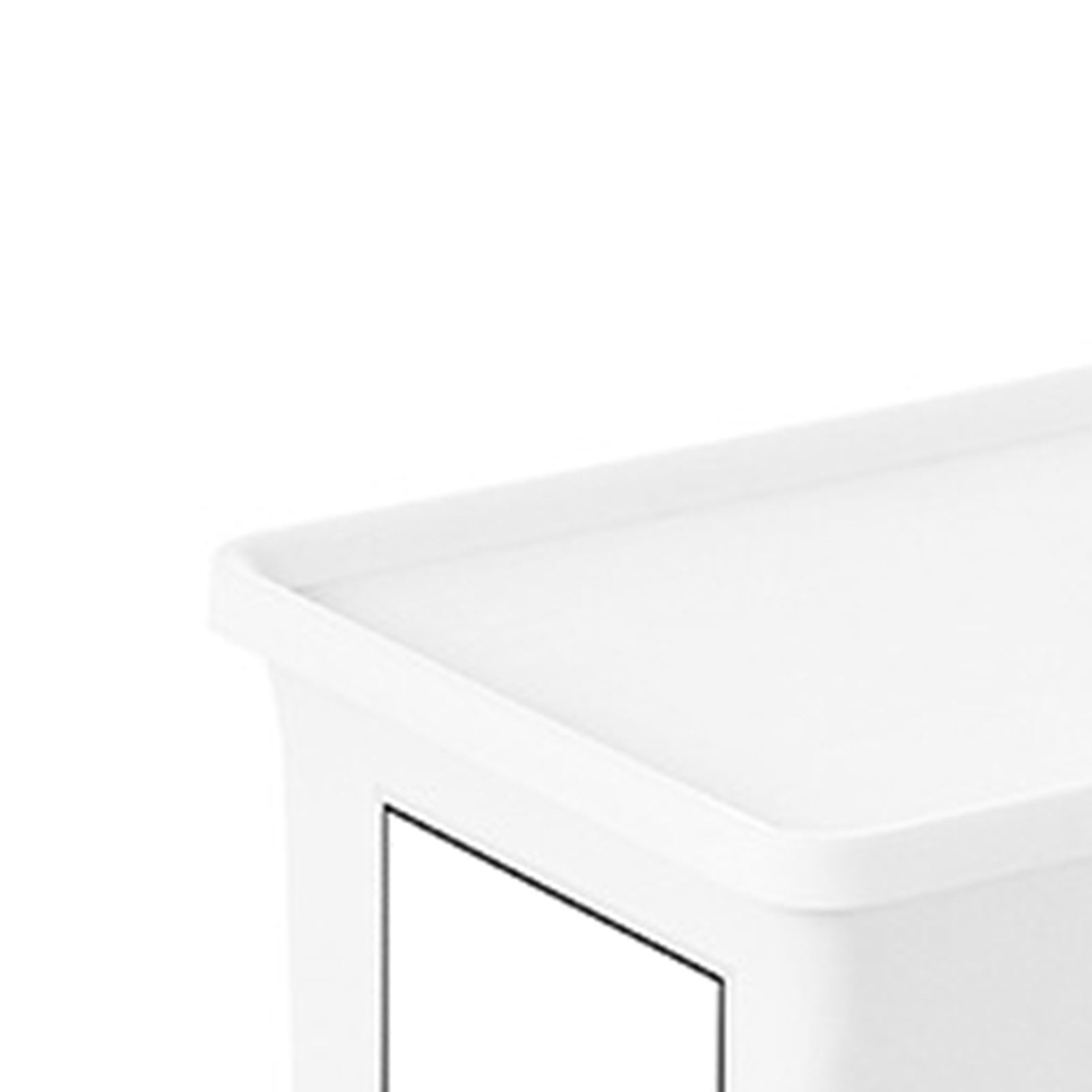 Laundry Powder Container Household Detergent Laundry Bead Laundry Powder Dustproof Storage Box With Cover Slim Tall - Image 2