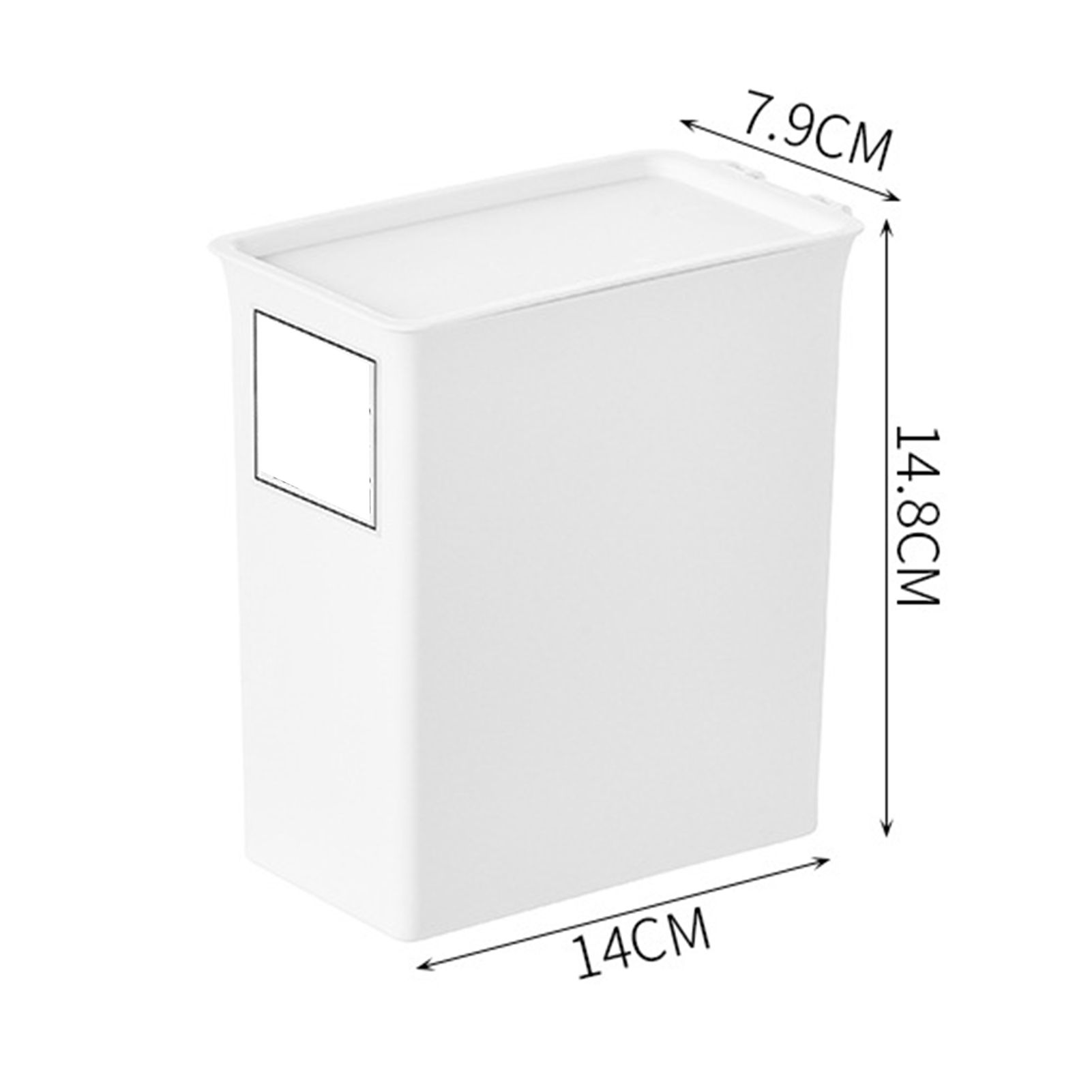 Laundry Powder Container Household Detergent Laundry Bead Laundry Powder Dustproof Storage Box With Cover Slim Tall - Image 5