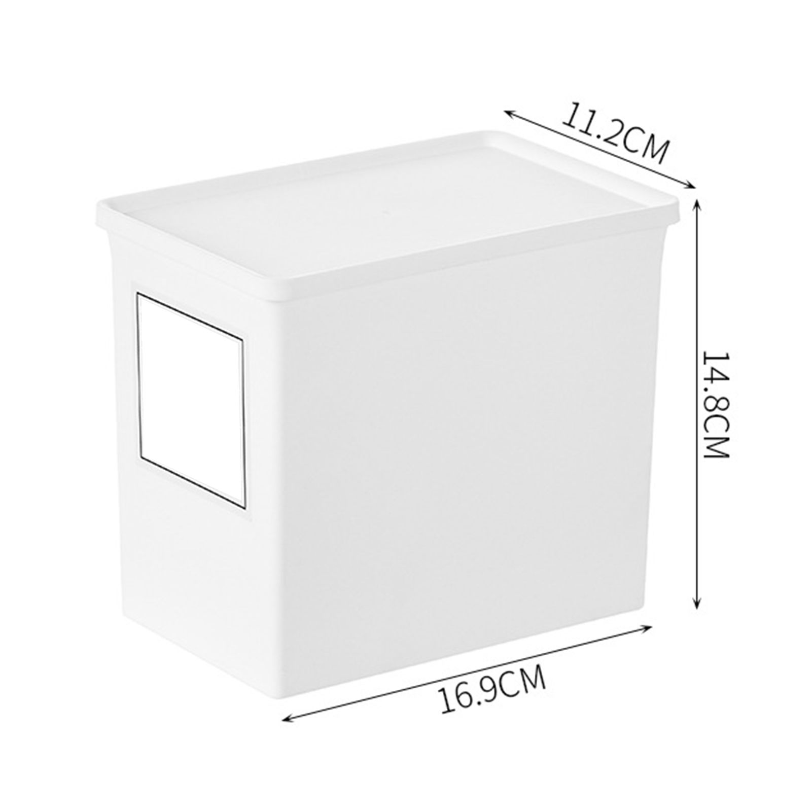Laundry Powder Container Household Detergent Laundry Bead Laundry Powder Dustproof Storage Box With Cover Wide High - Image 5