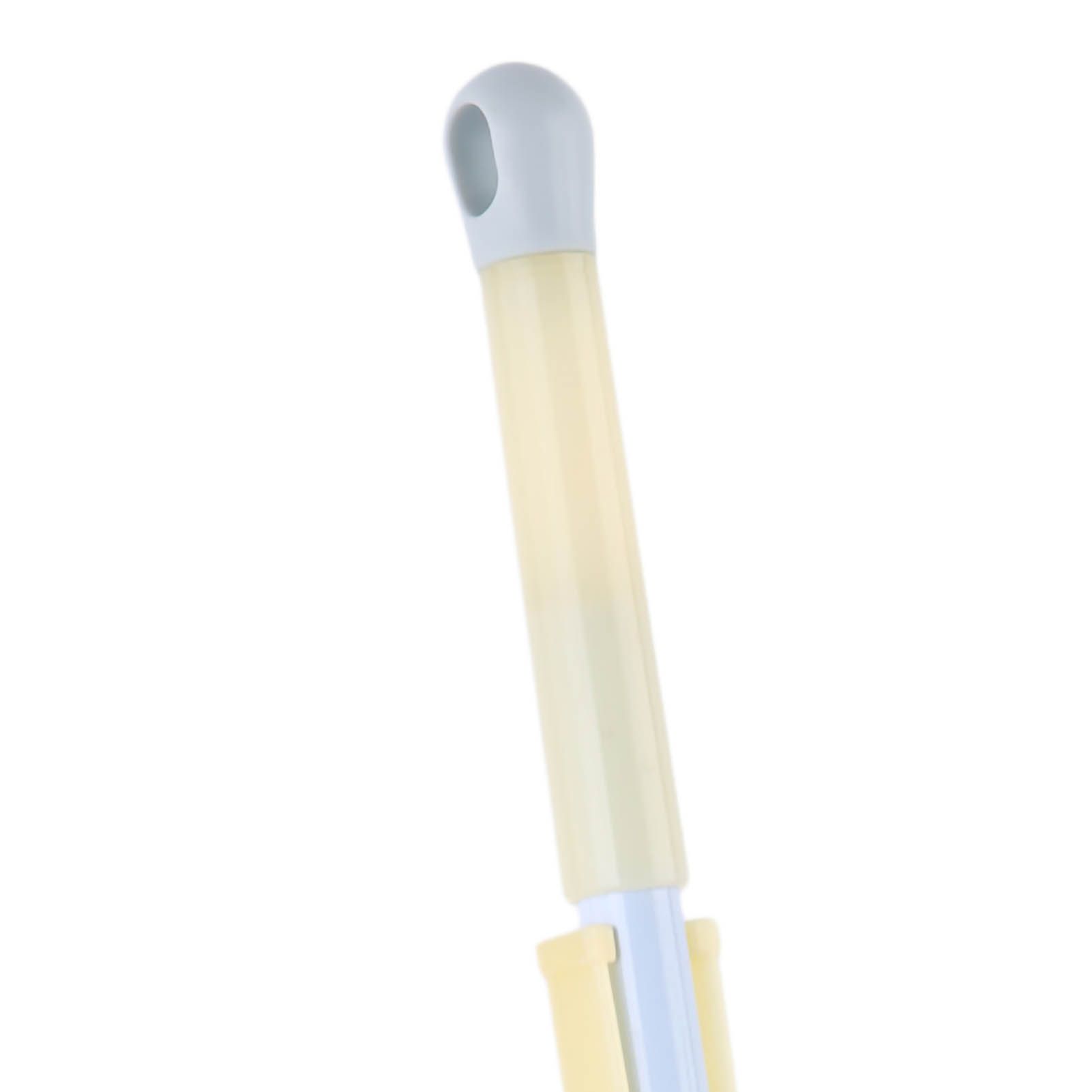 Kids Dustpan Set Soft Fur Plastic Small Broom Dustpan for Baby Kids Toys Kindergarten Yellow - Image 4