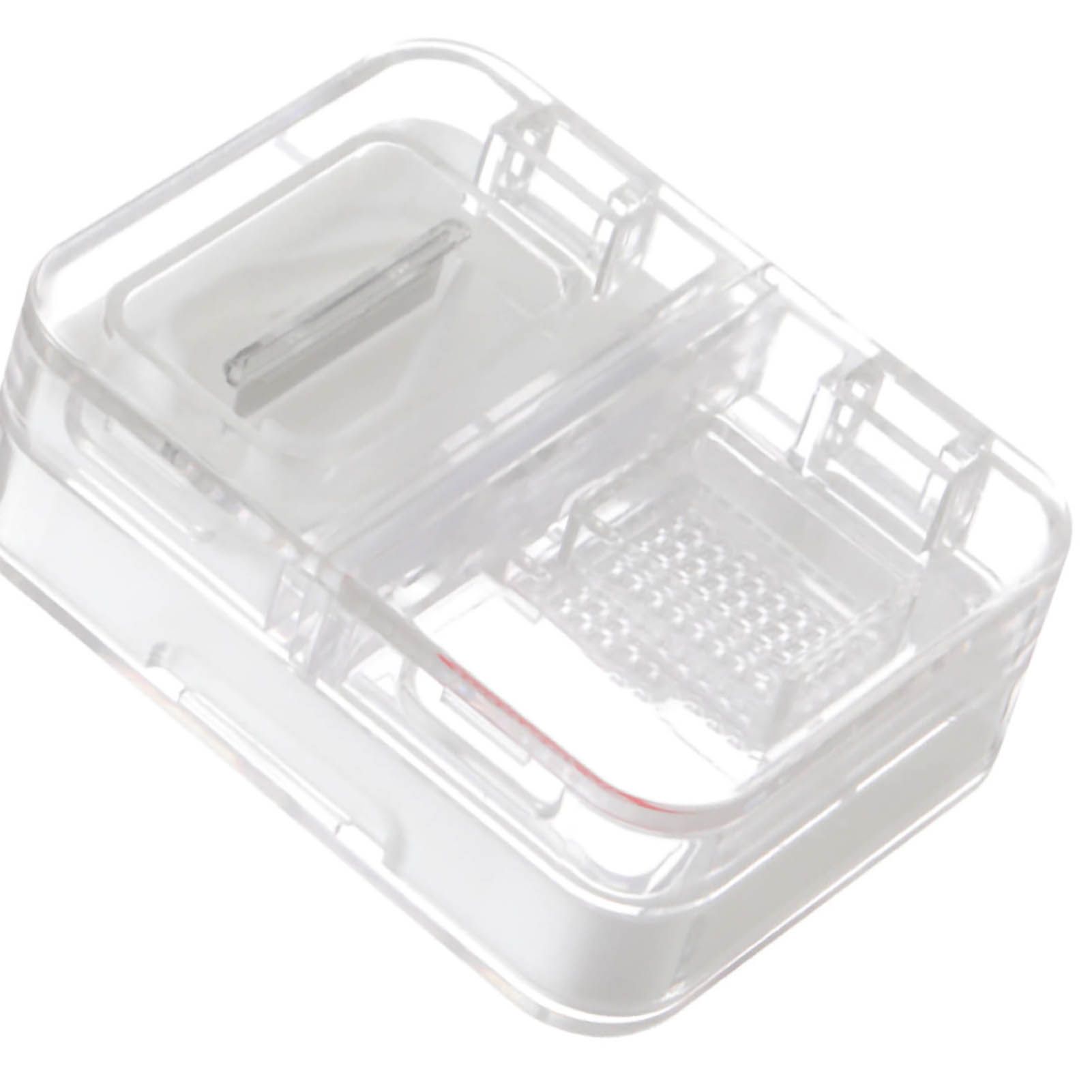 Portable Dispense Medicine Box Mini Small Pill Case Cutting Grinding Medicine Sealed Medicine Storage Box White - Image 3