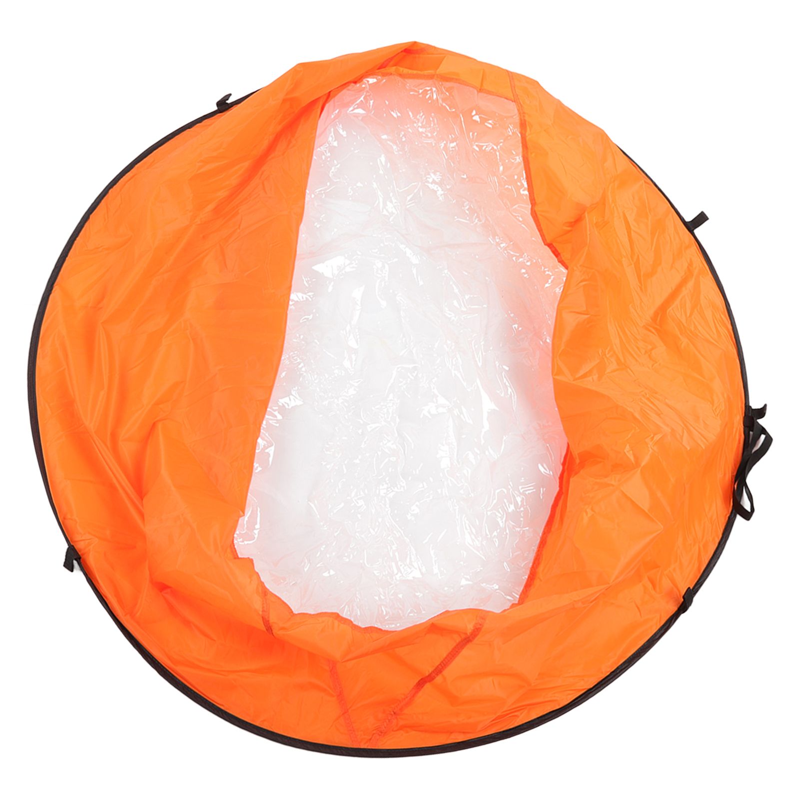 Foldable Kayak Boat Wind Sail EVA Reduced UV Radiation Portable Downwind Wind Paddle Sail for Outdoor Sport Orange - Image 3