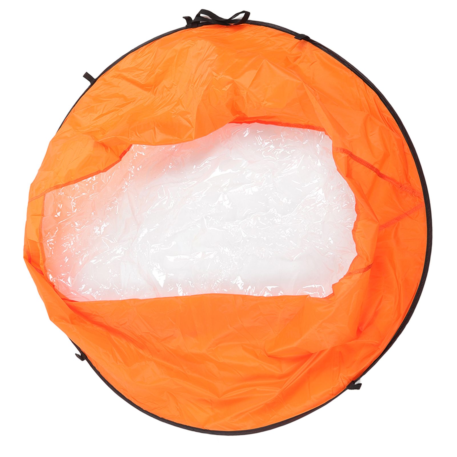 Foldable Kayak Boat Wind Sail EVA Reduced UV Radiation Portable Downwind Wind Paddle Sail for Outdoor Sport Orange - Image 5